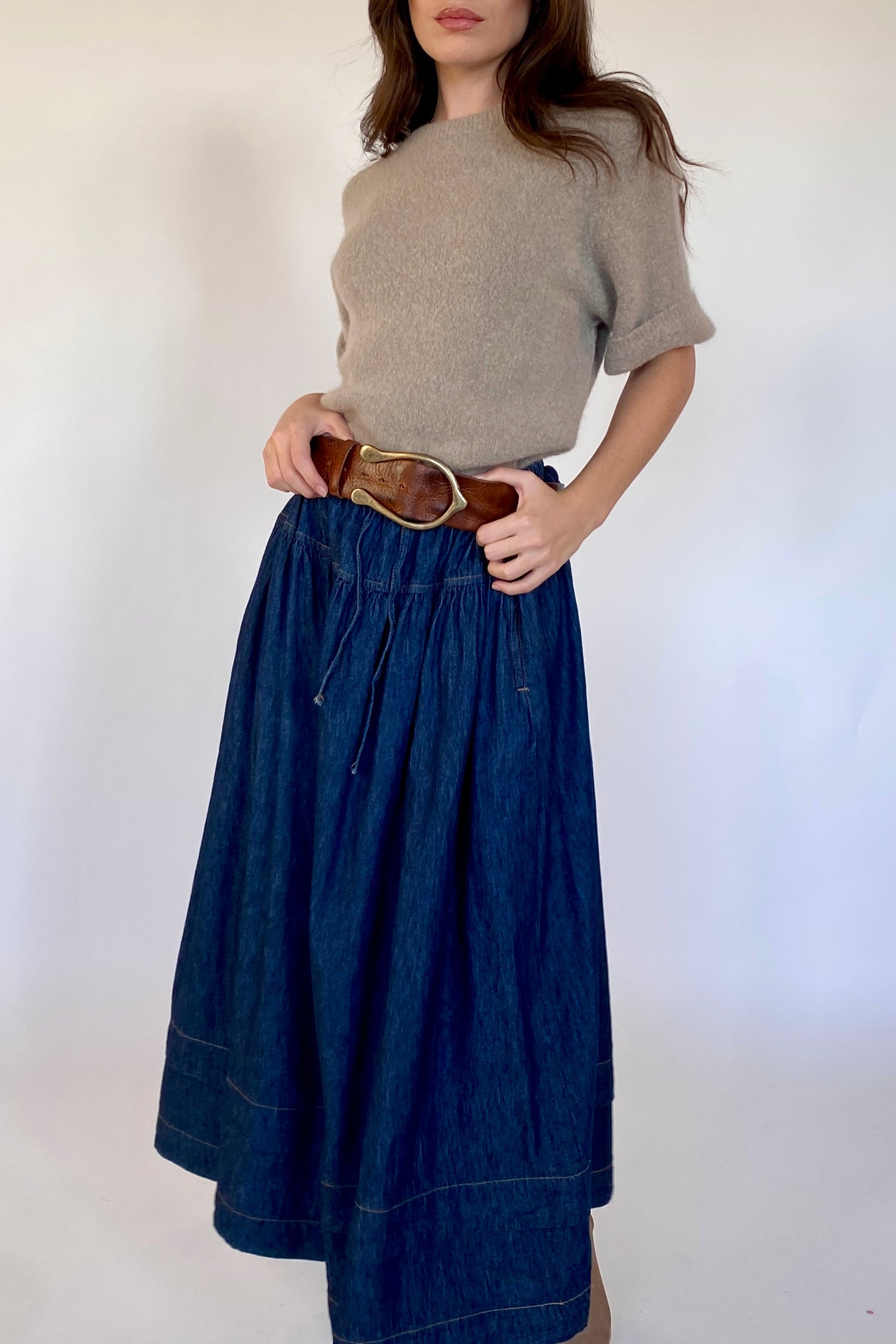 Cintura Cuoio Staffa