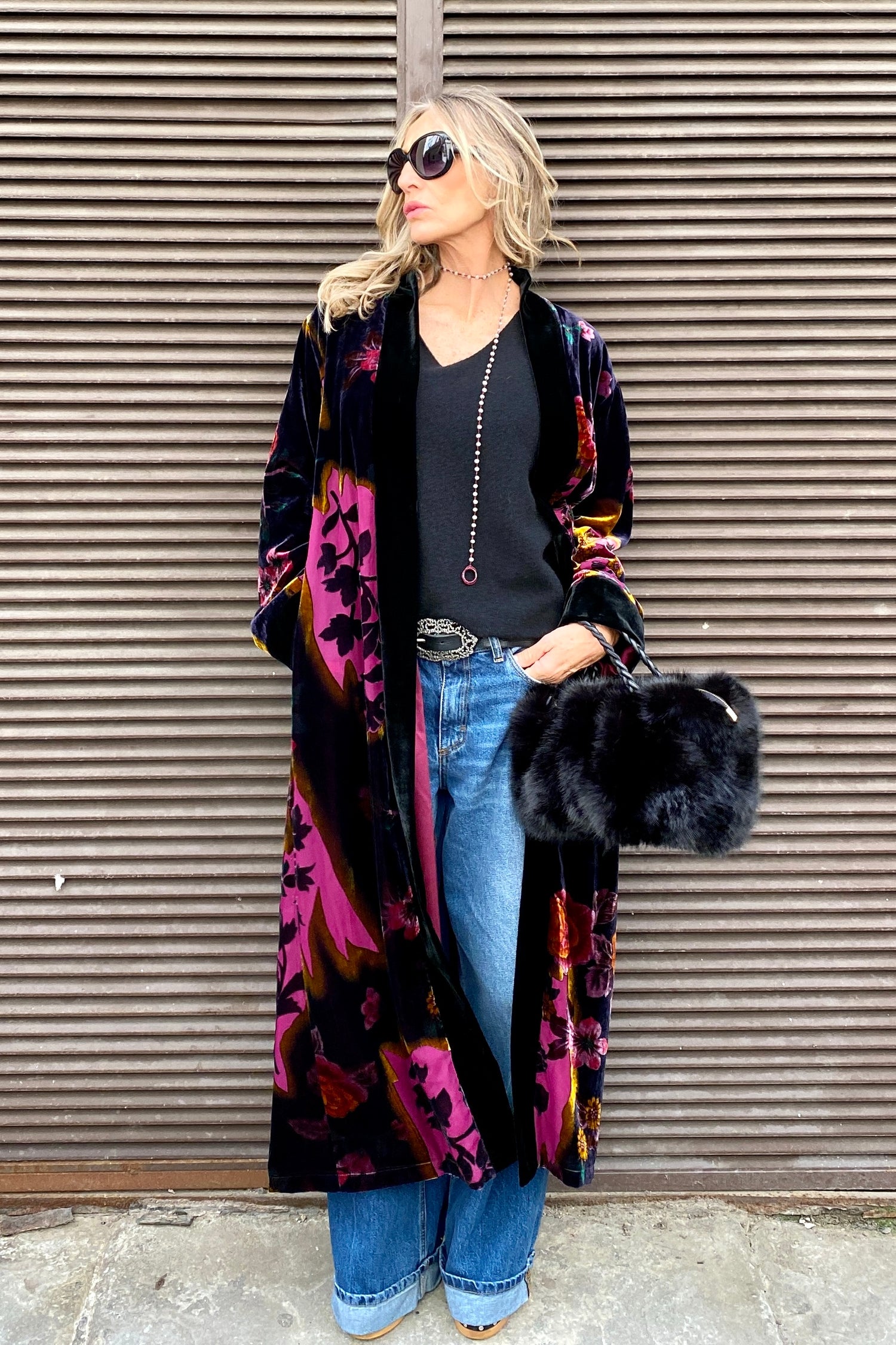 Kimono Lungo Fantasia Devorè
