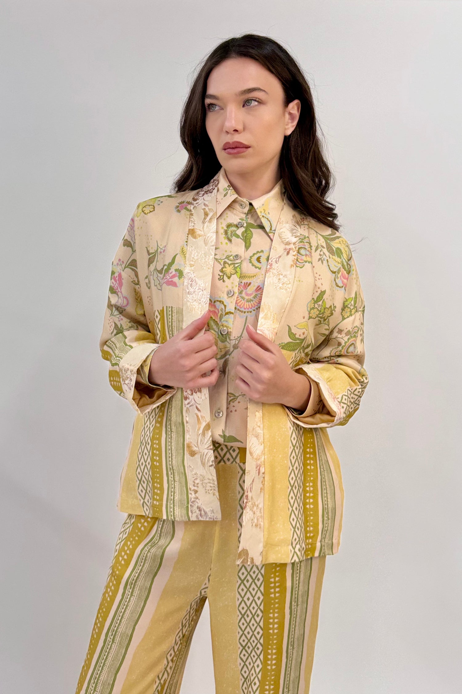 Giacca Kimono Damasco
