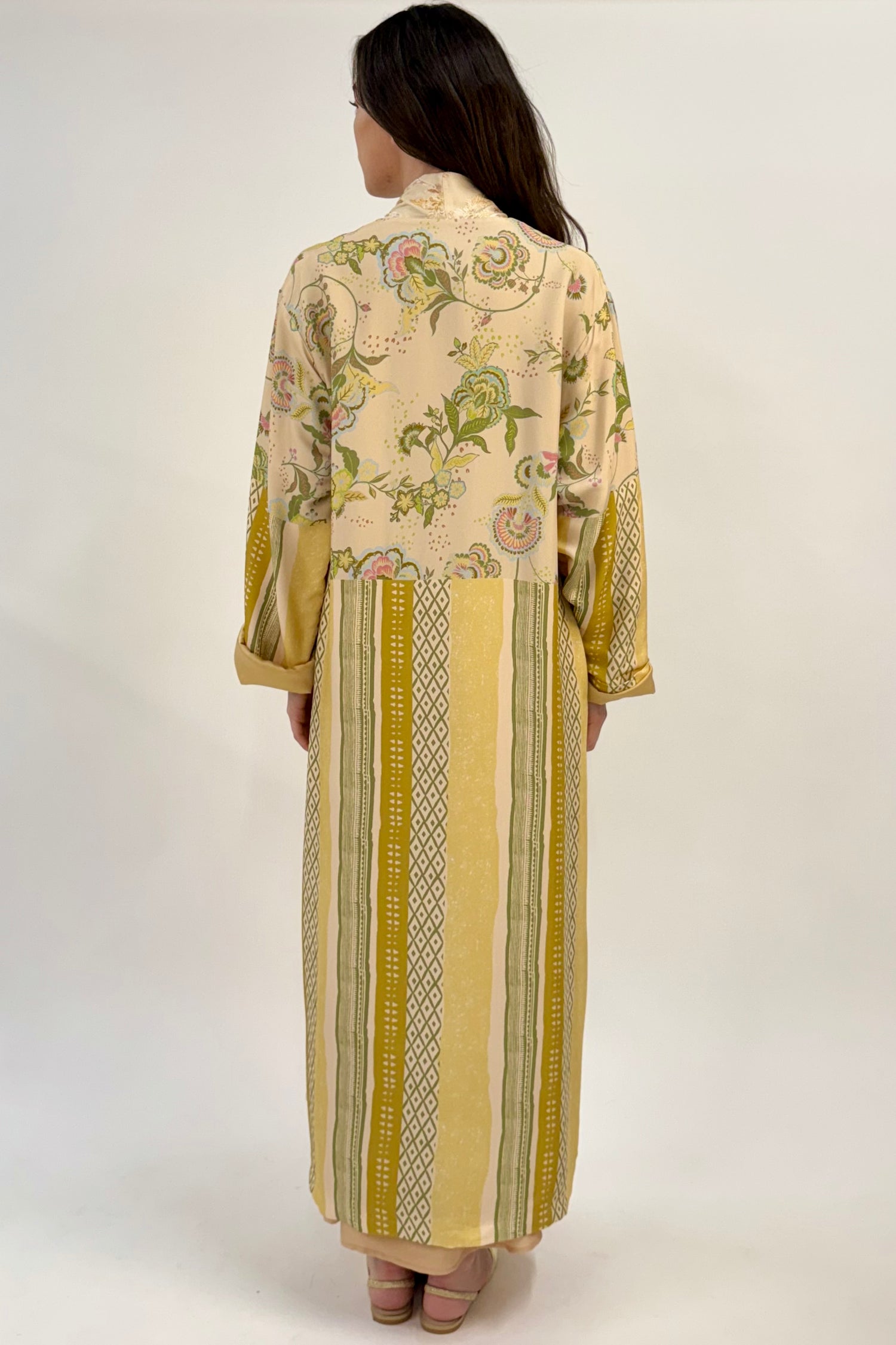 Kimono Lungo Damasco