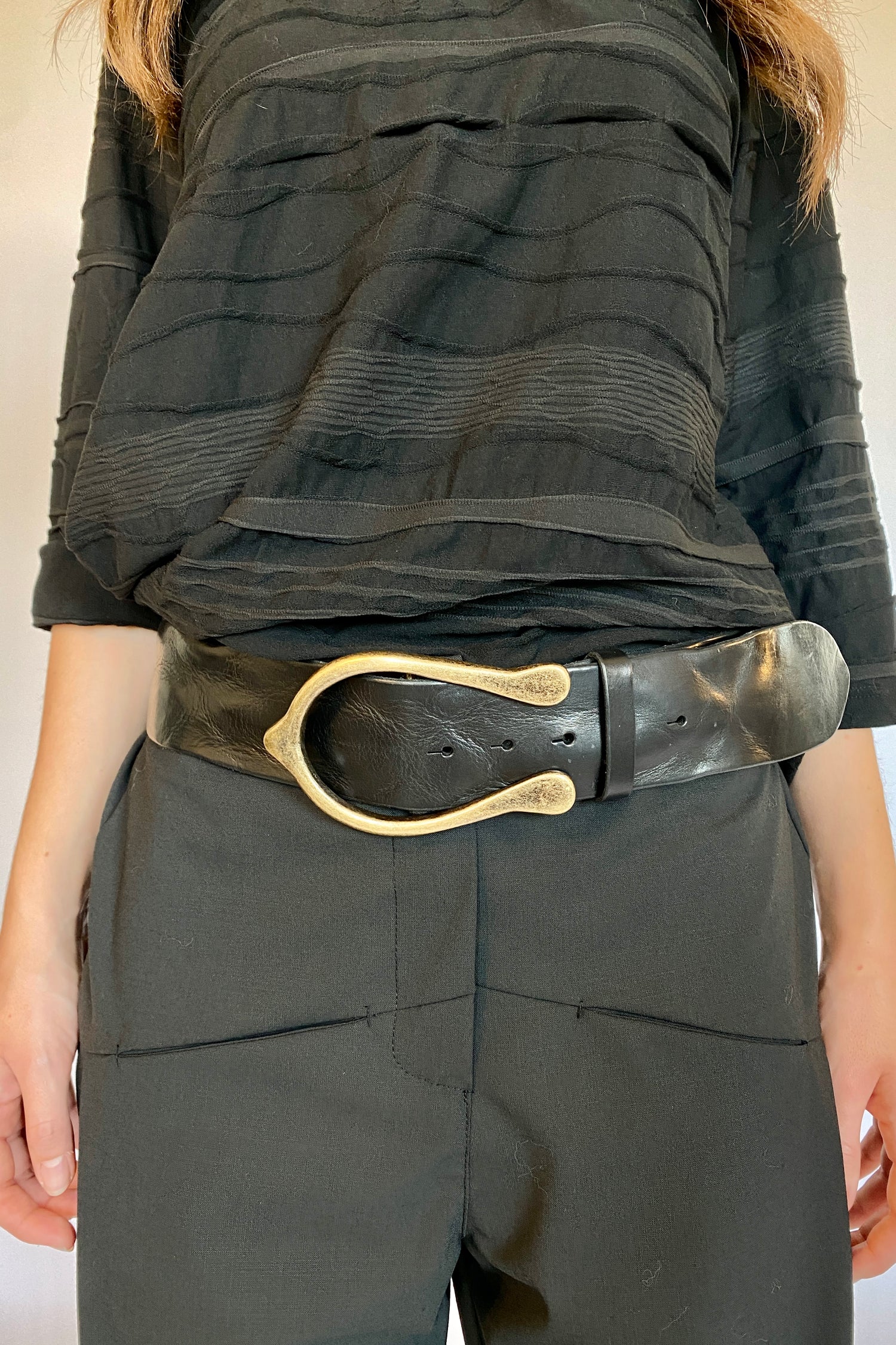 Cintura Cuoio Staffa