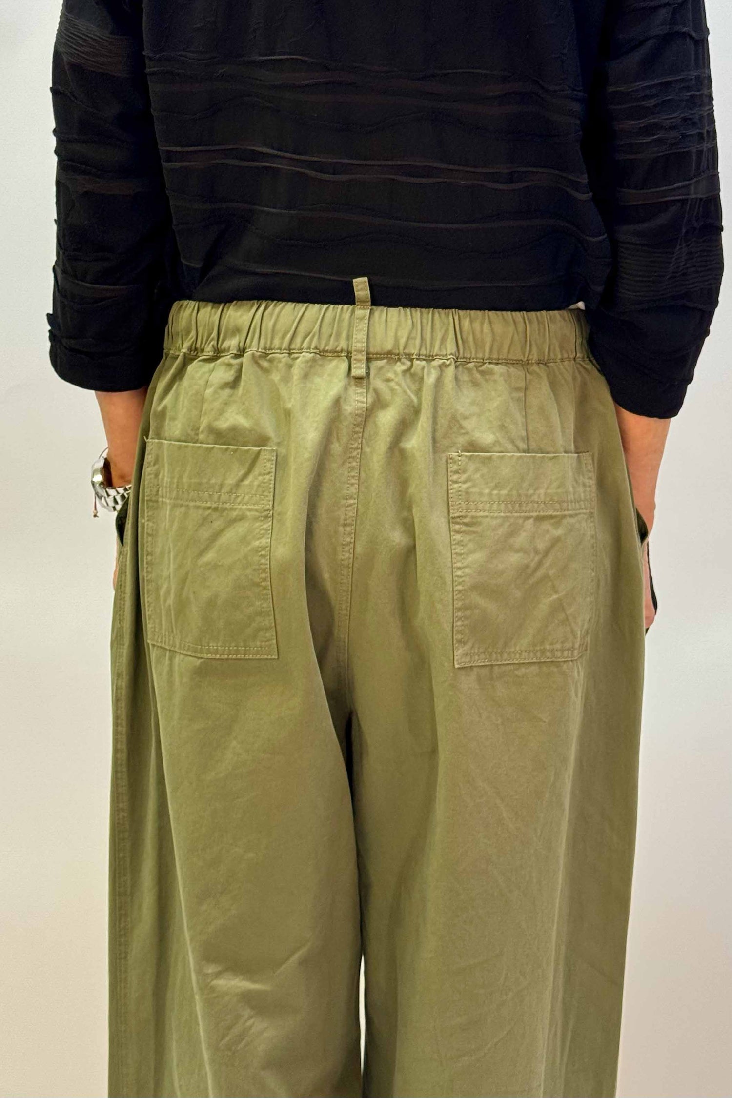 Pantalone Coulisse Gamba Larga