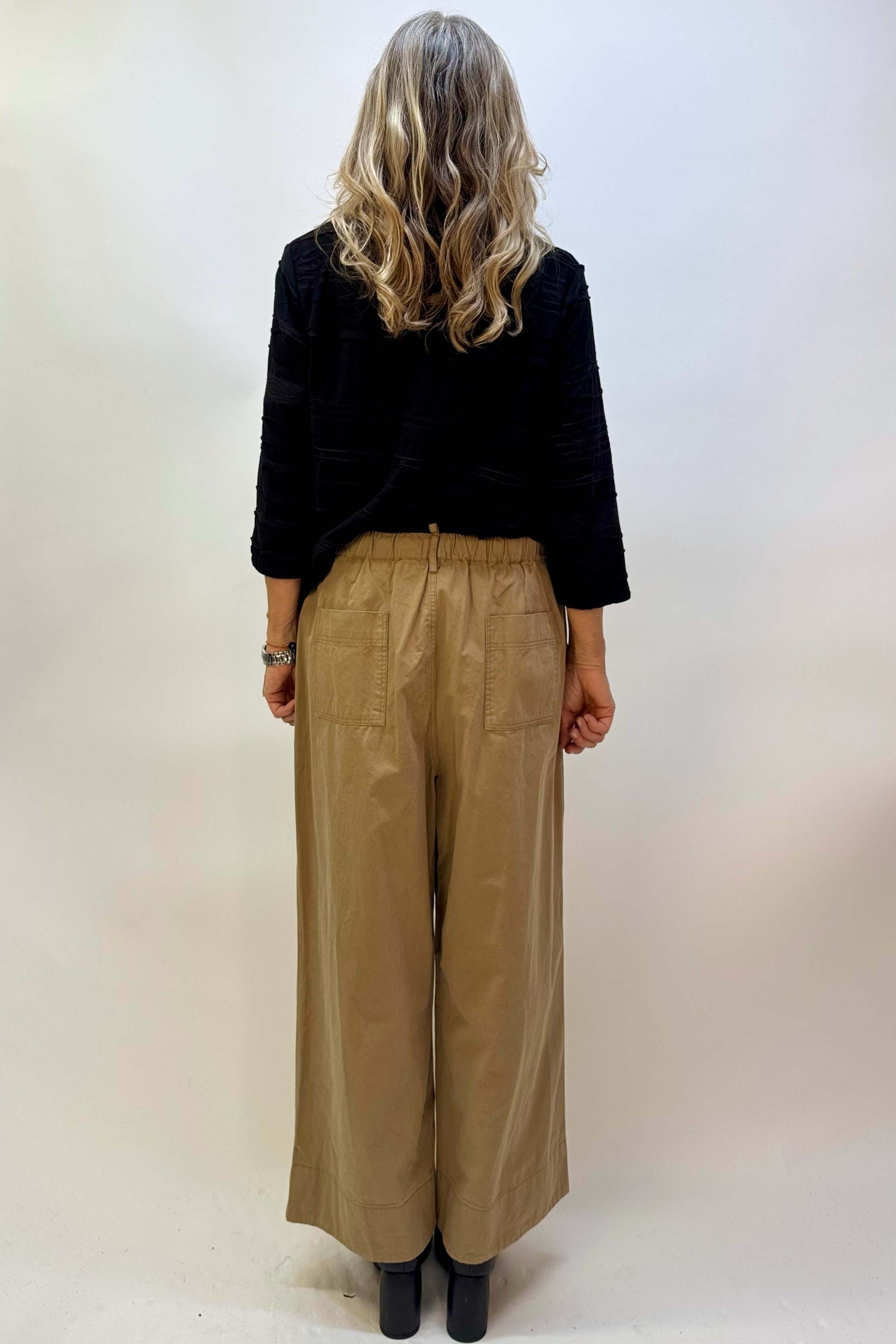 Pantalone Coulisse Gamba Larga