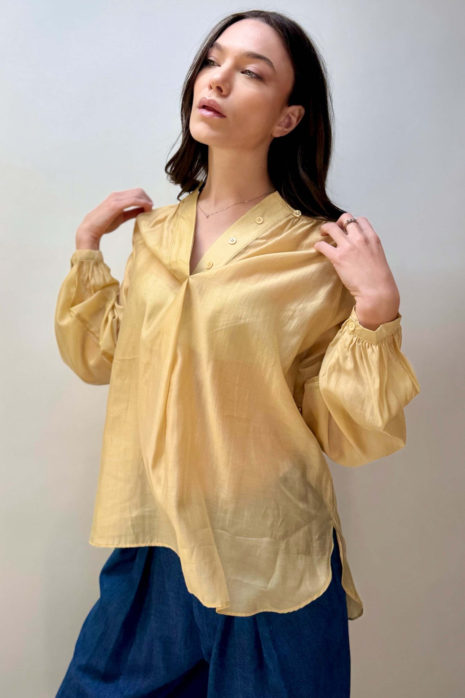 Blusa Piccole Pinces