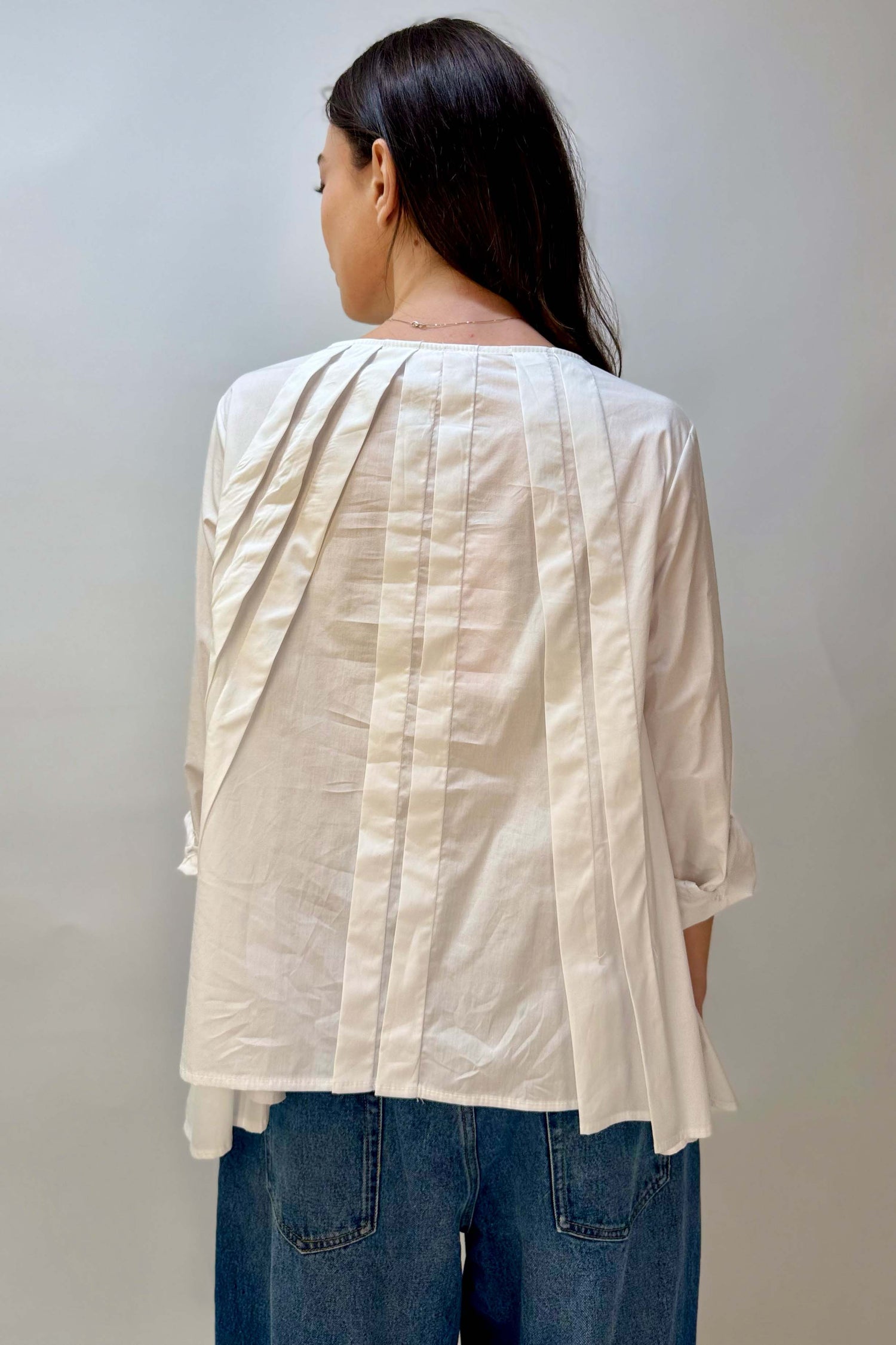 Camicia Cotone Svasata