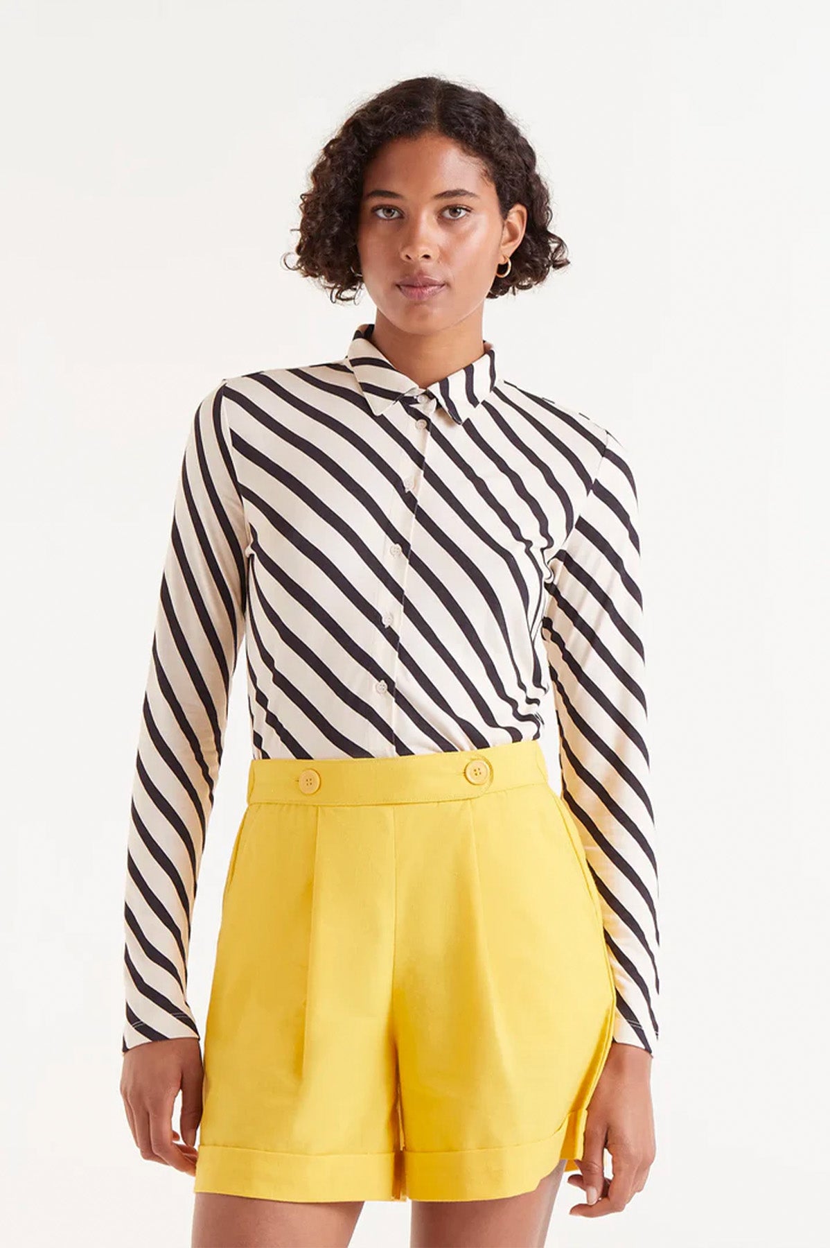Camicia Righe Trasversali