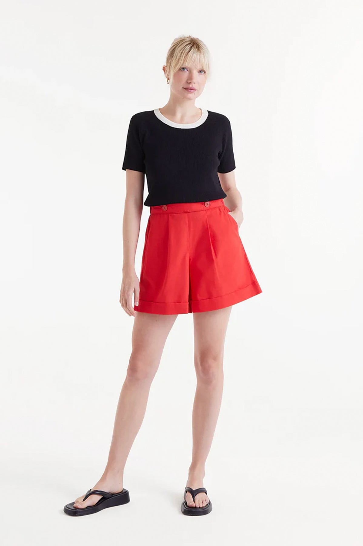 Shorts Rosso