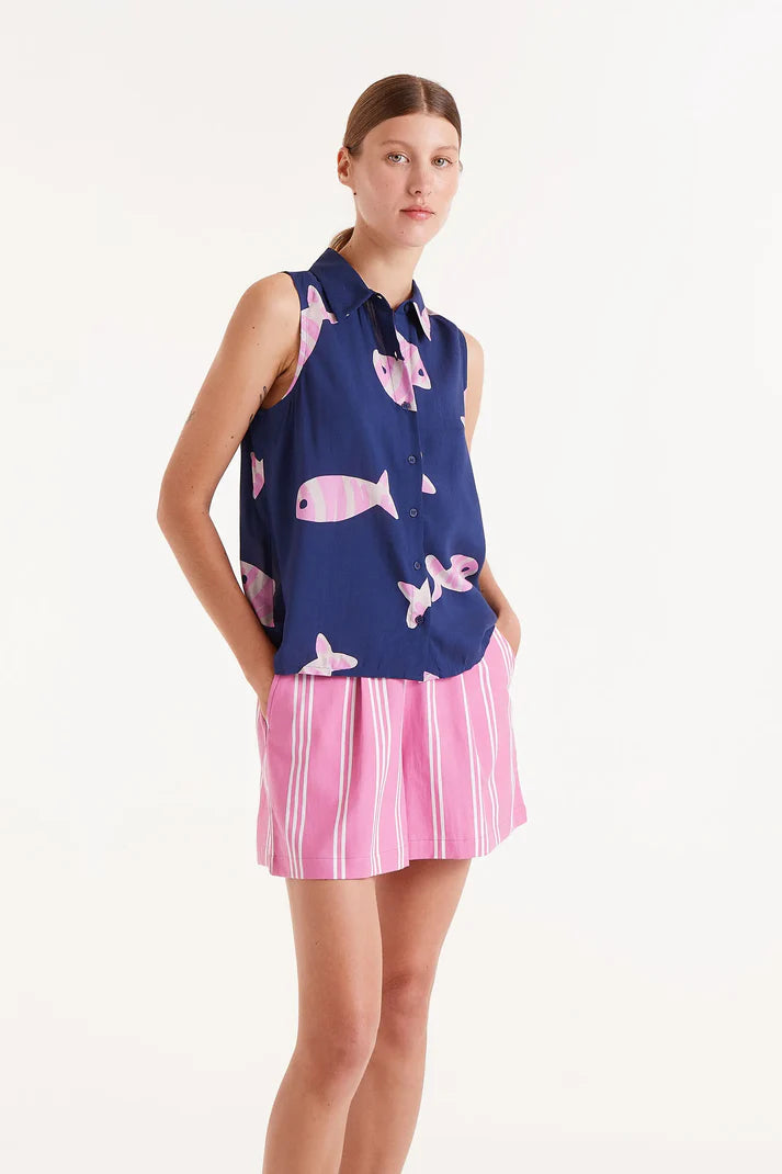 Camicia con stampa Eureka