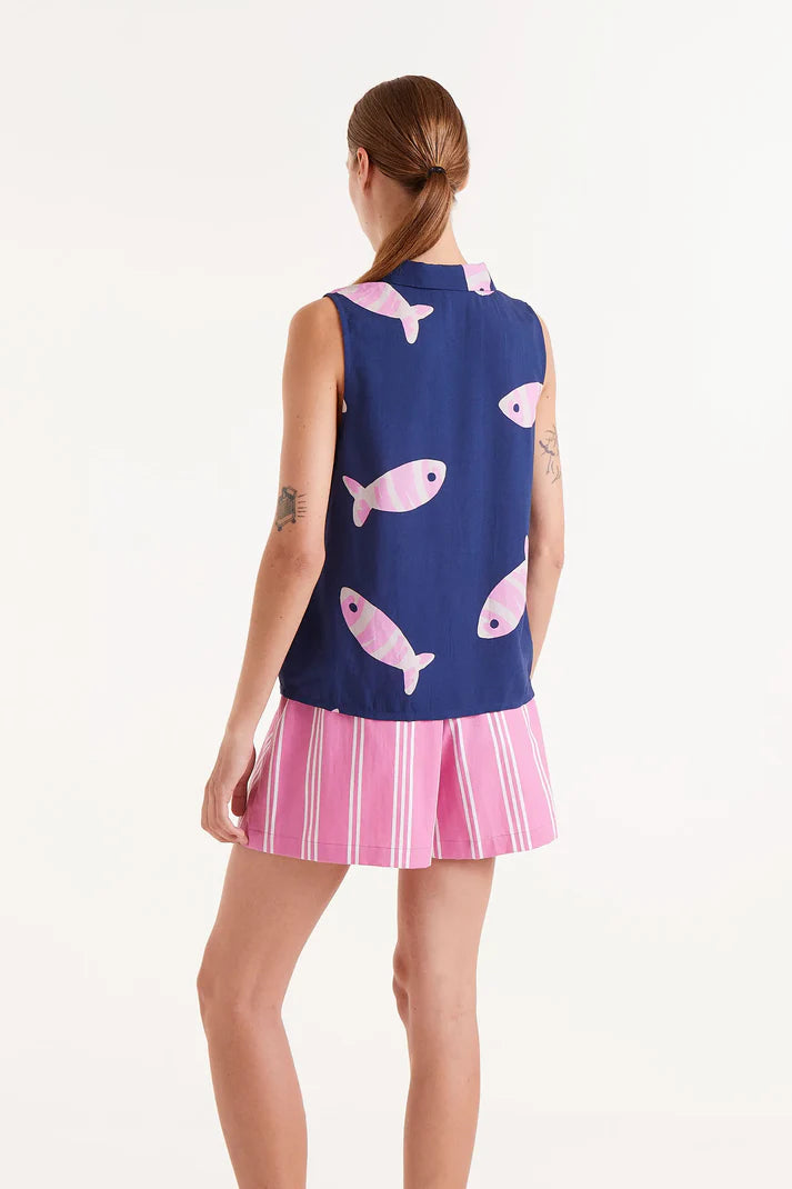 Camicia con stampa Eureka