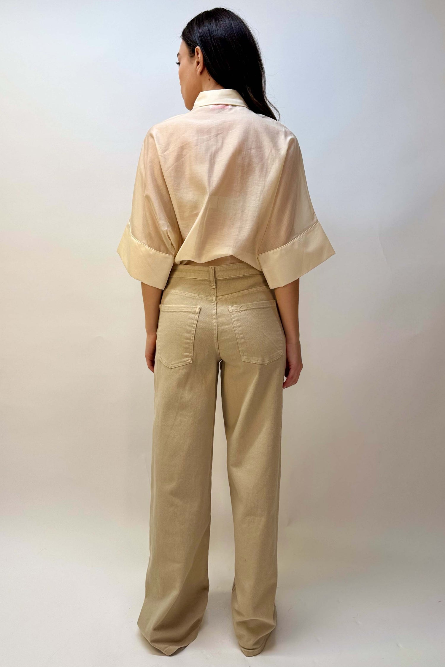 Jeans Ampio Colorato