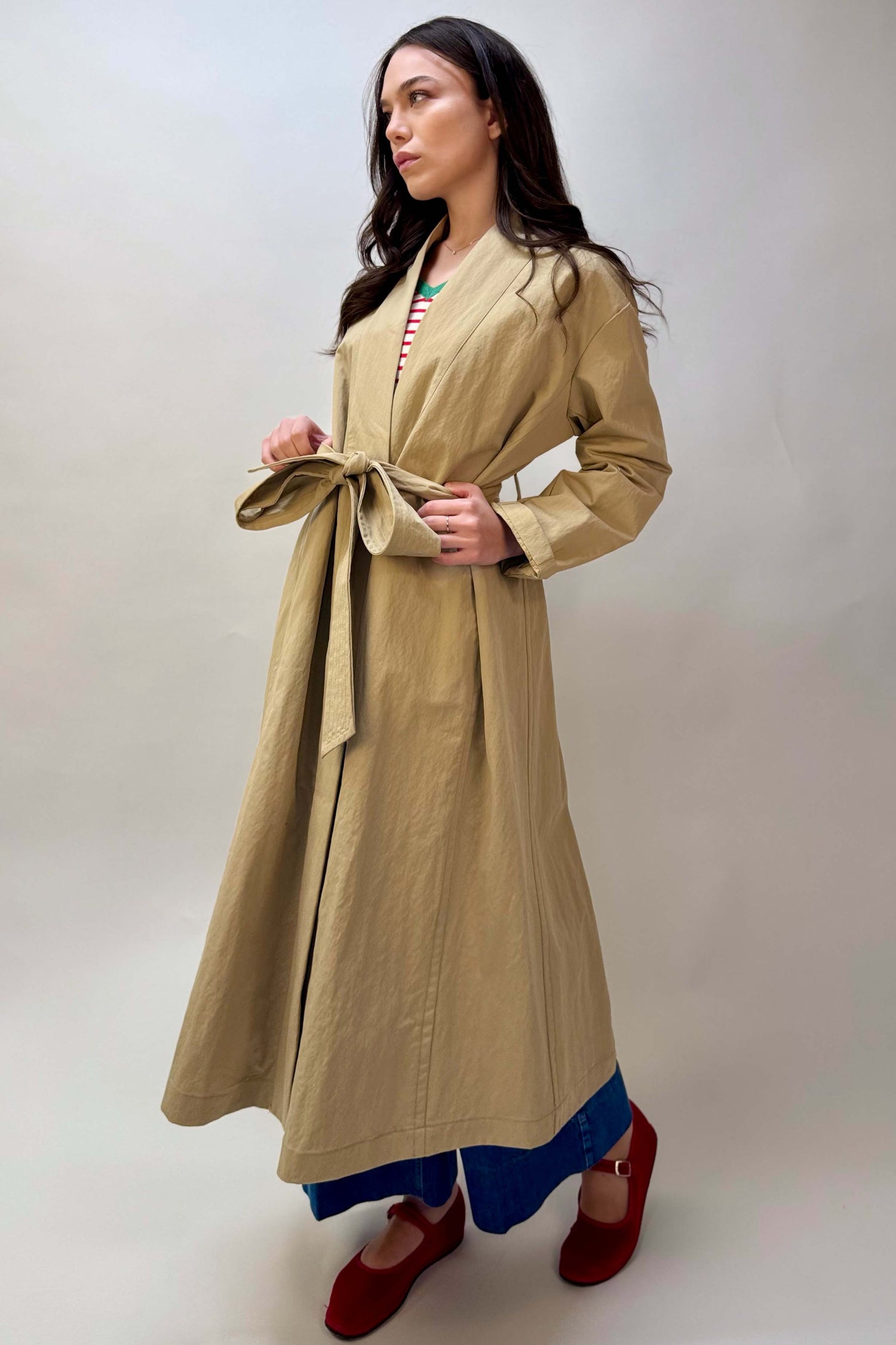 Trench a Kimono