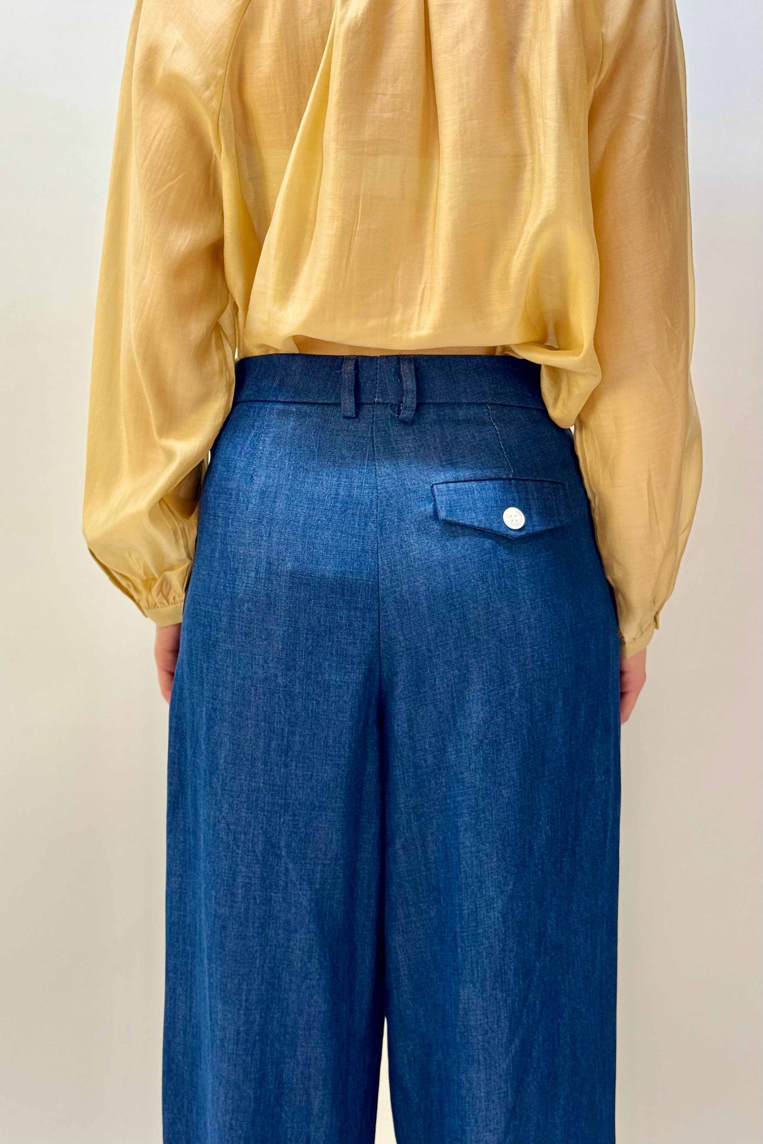 Pantalone Palazzo Denim