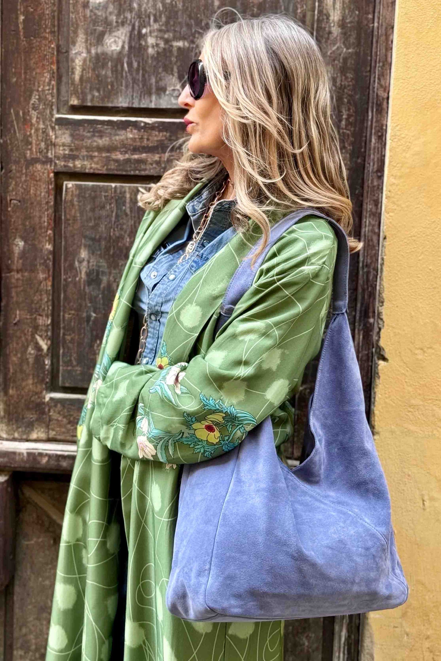 Borsa Sacca Morbida Camoscio