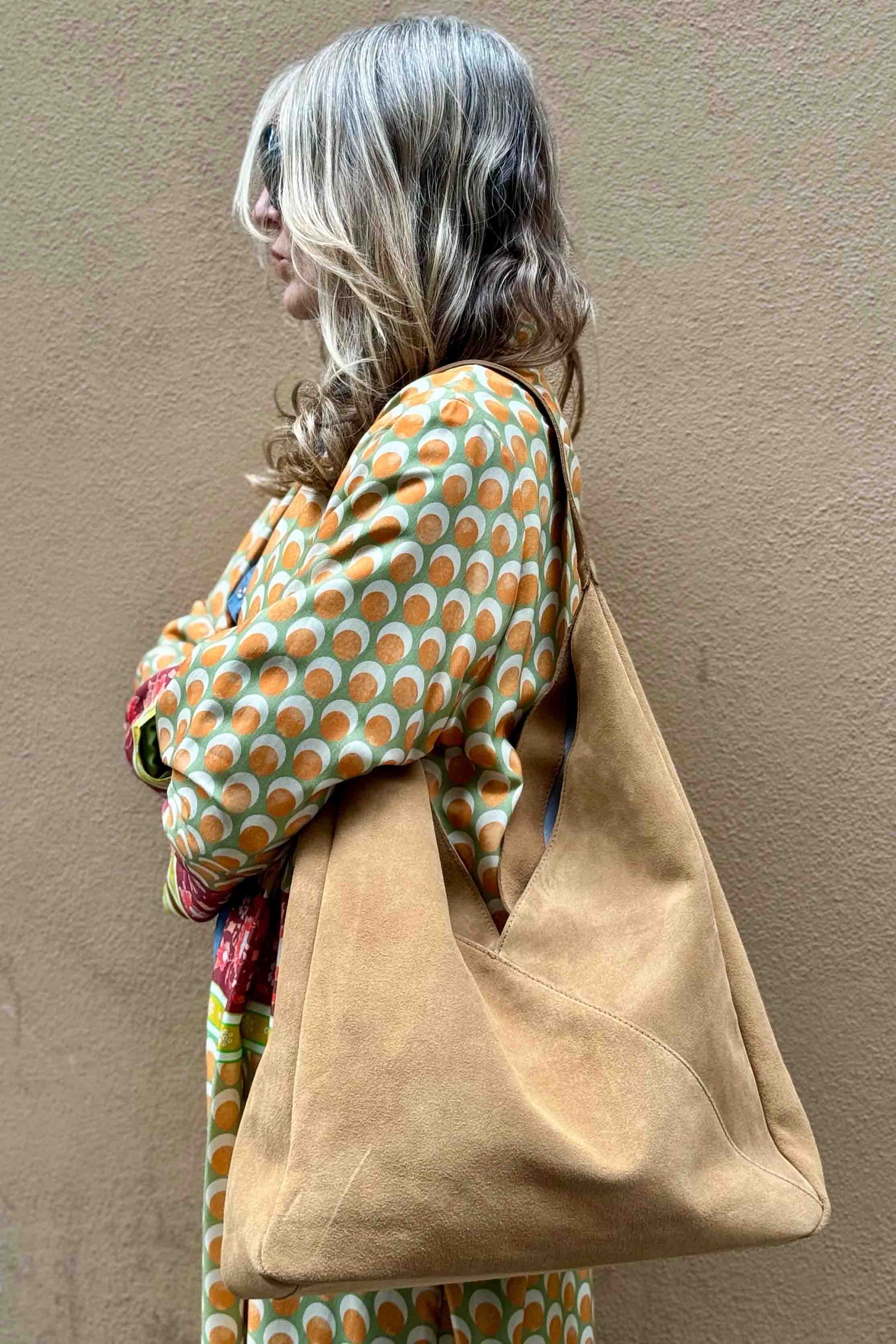 Borsa Sacca Morbida Camoscio