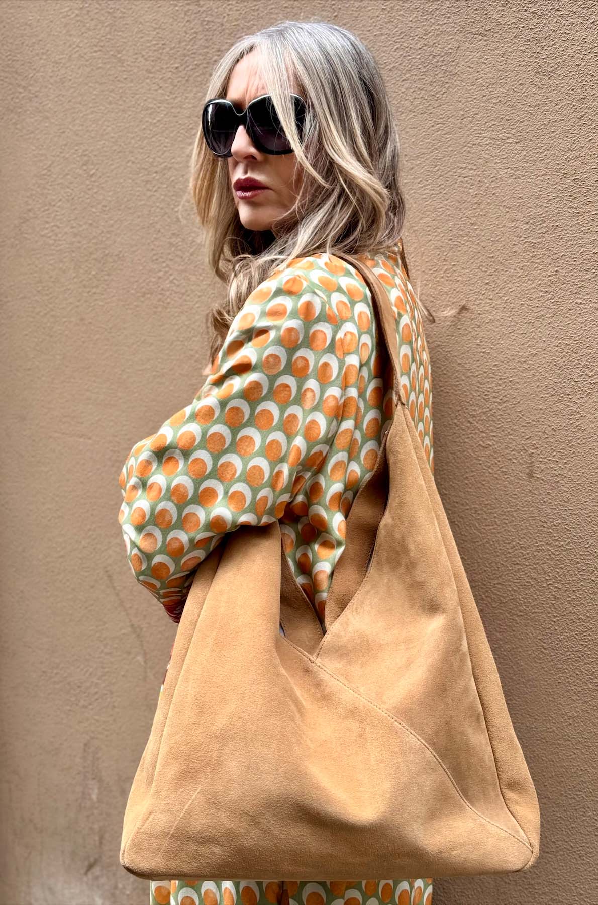 Borsa Sacca Morbida Camoscio