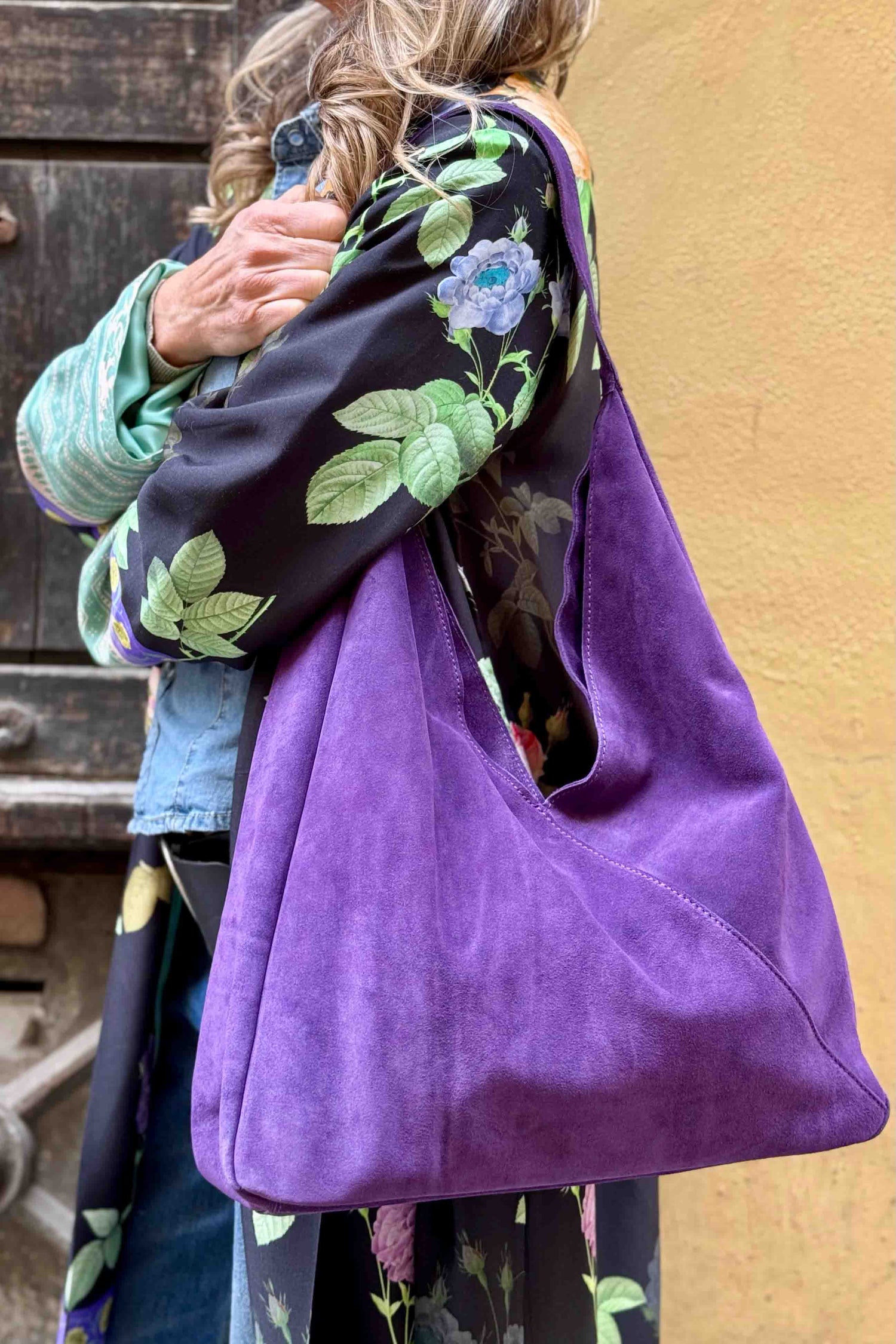 Borsa Sacca Morbida Camoscio