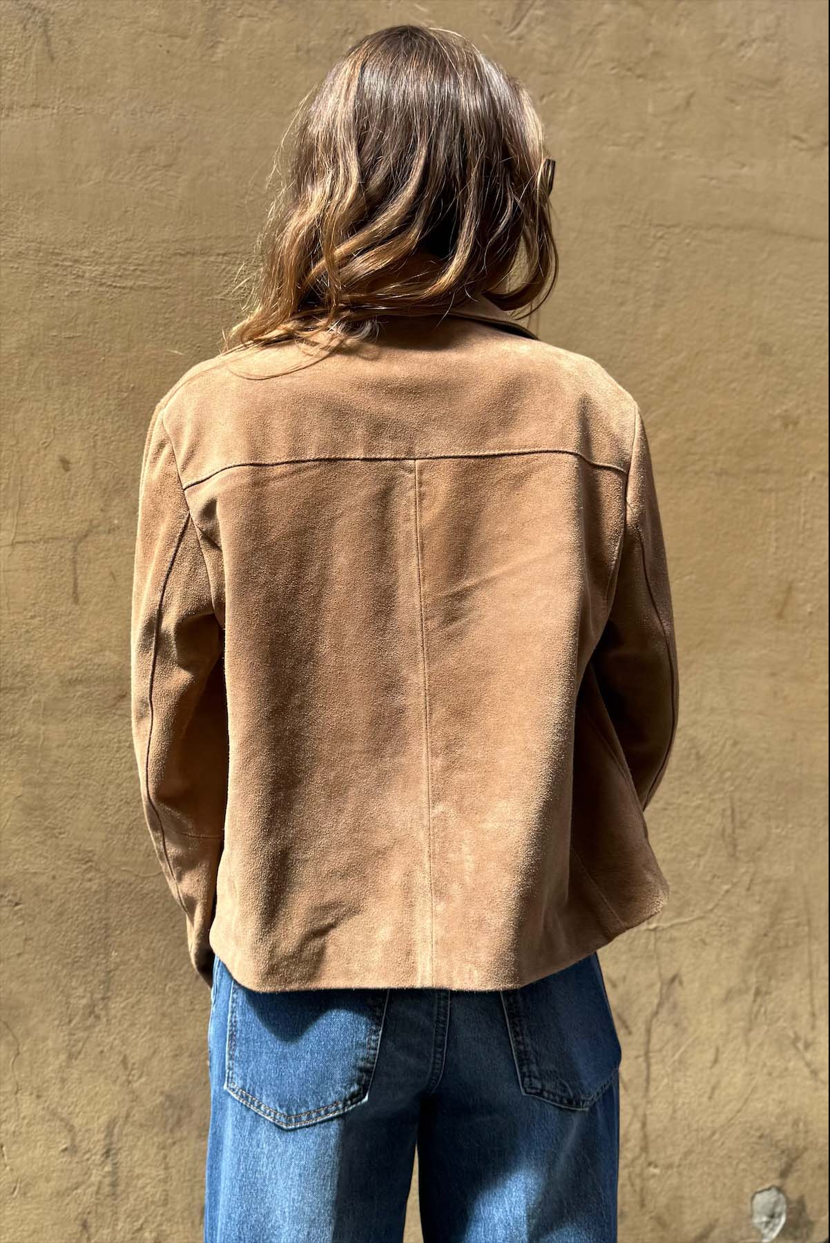 Giacca Corta Camoscio