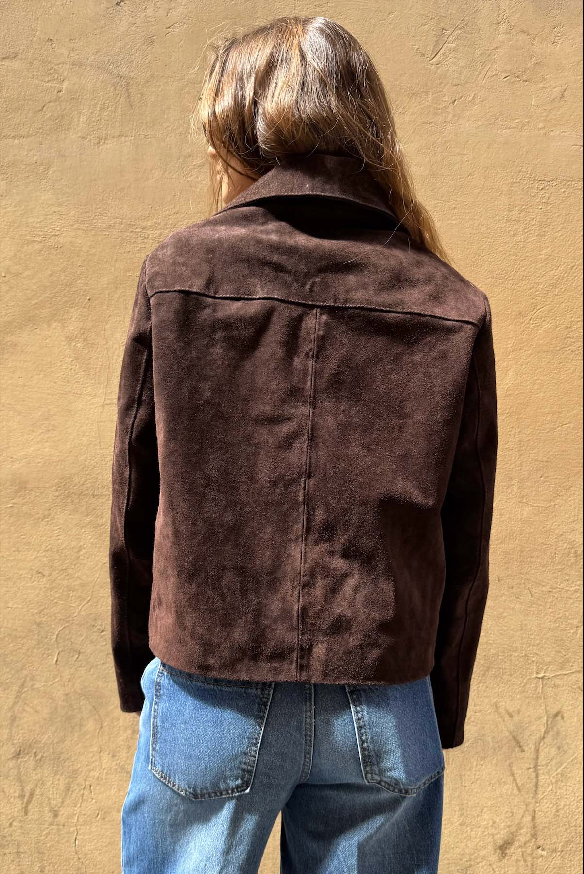 Giacca Corta Camoscio