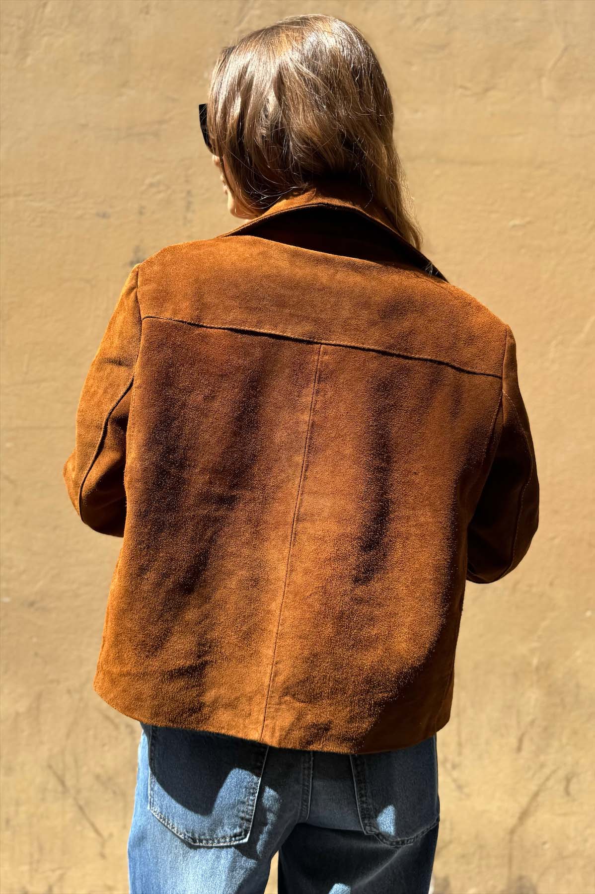 Giacca Corta Camoscio