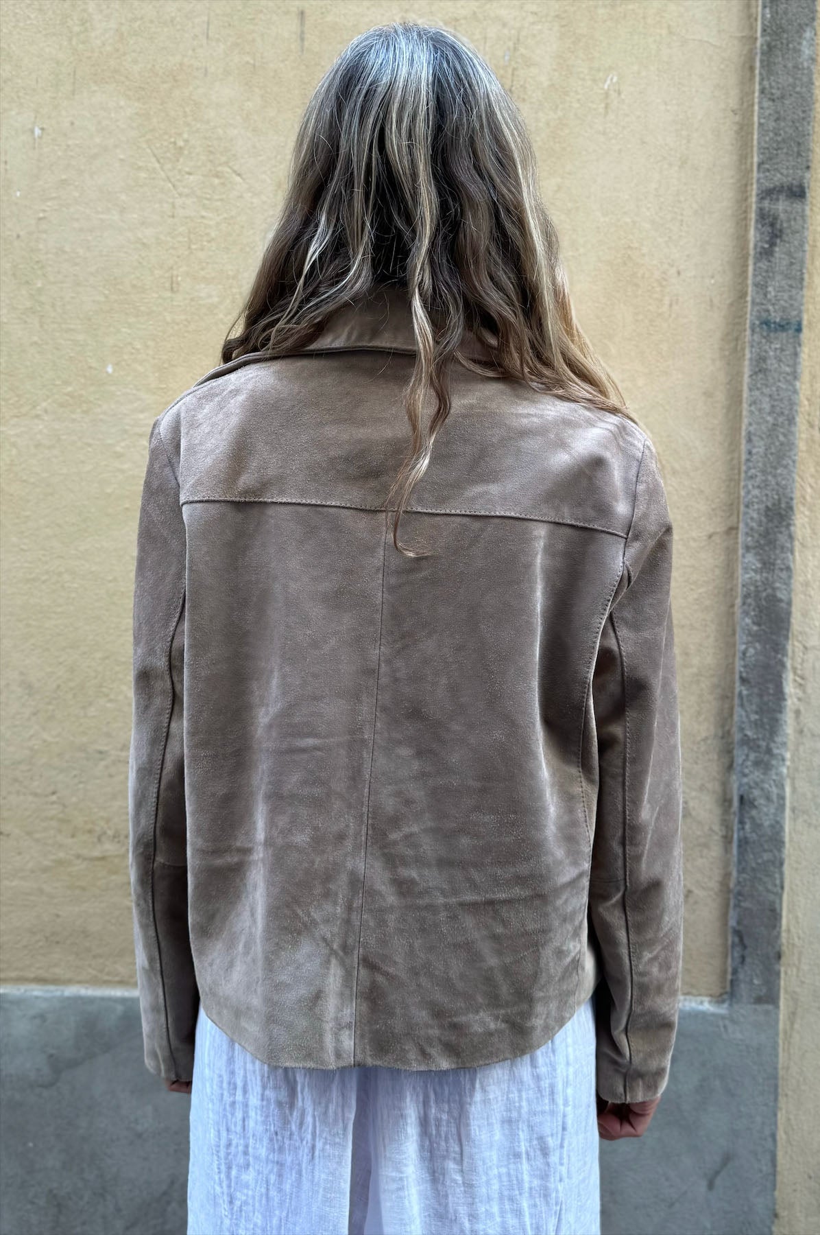 Giacca Corta Camoscio