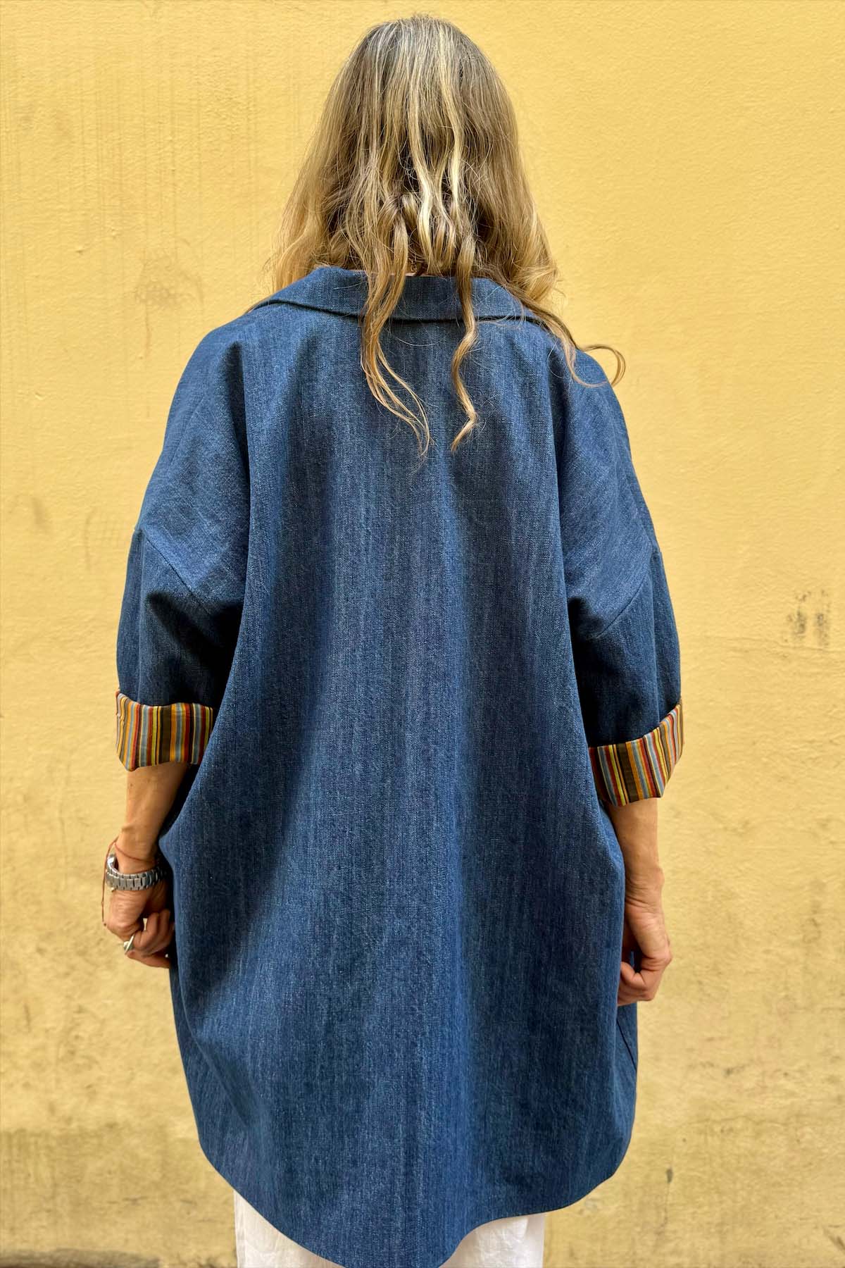 Giacca Kimono Denim