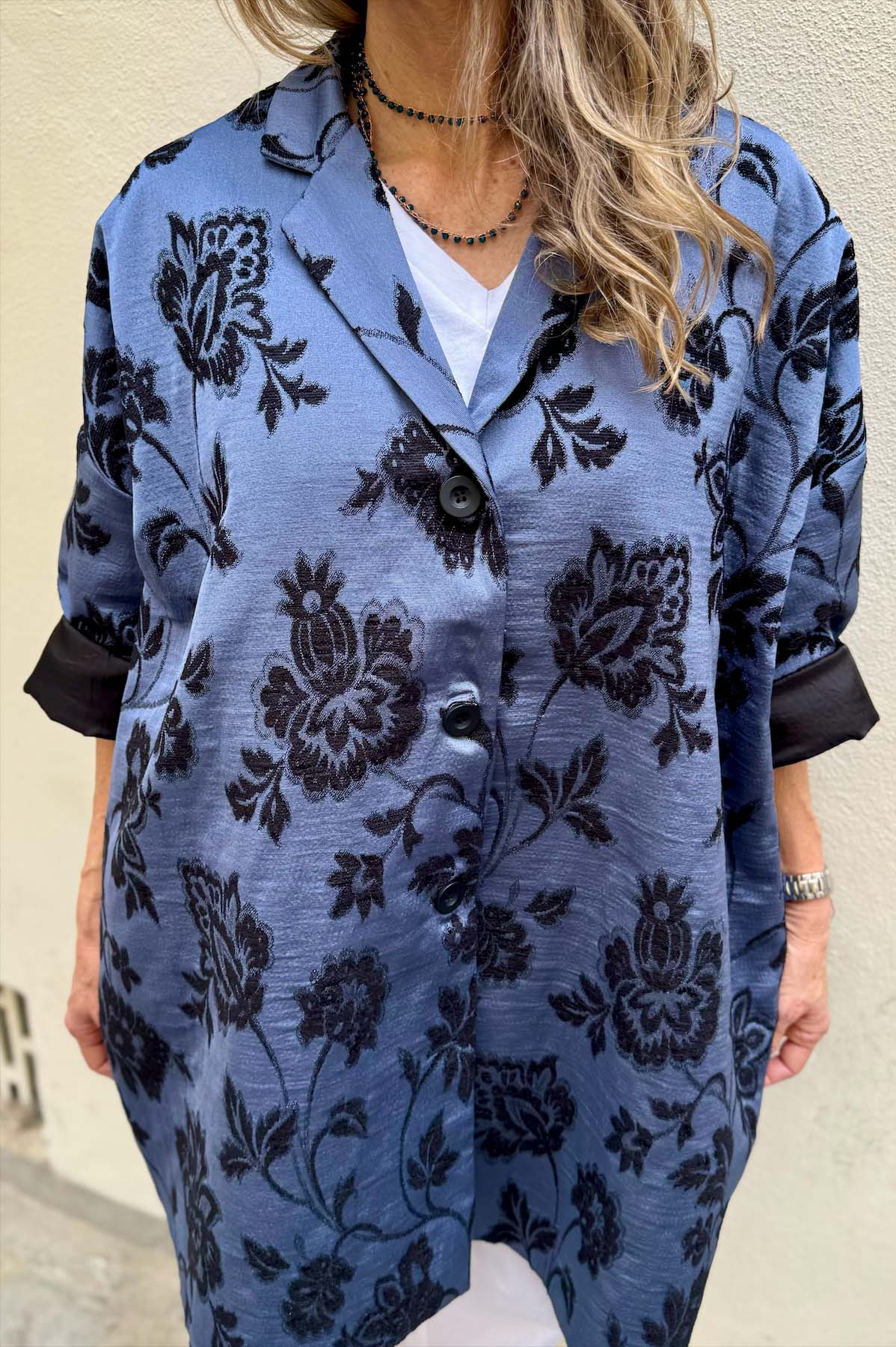 Giacca Kimono Damascato