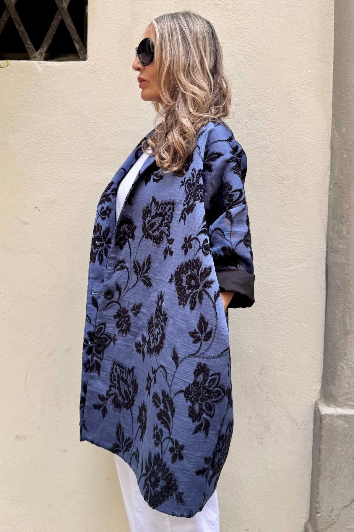 Giacca Kimono Damascato