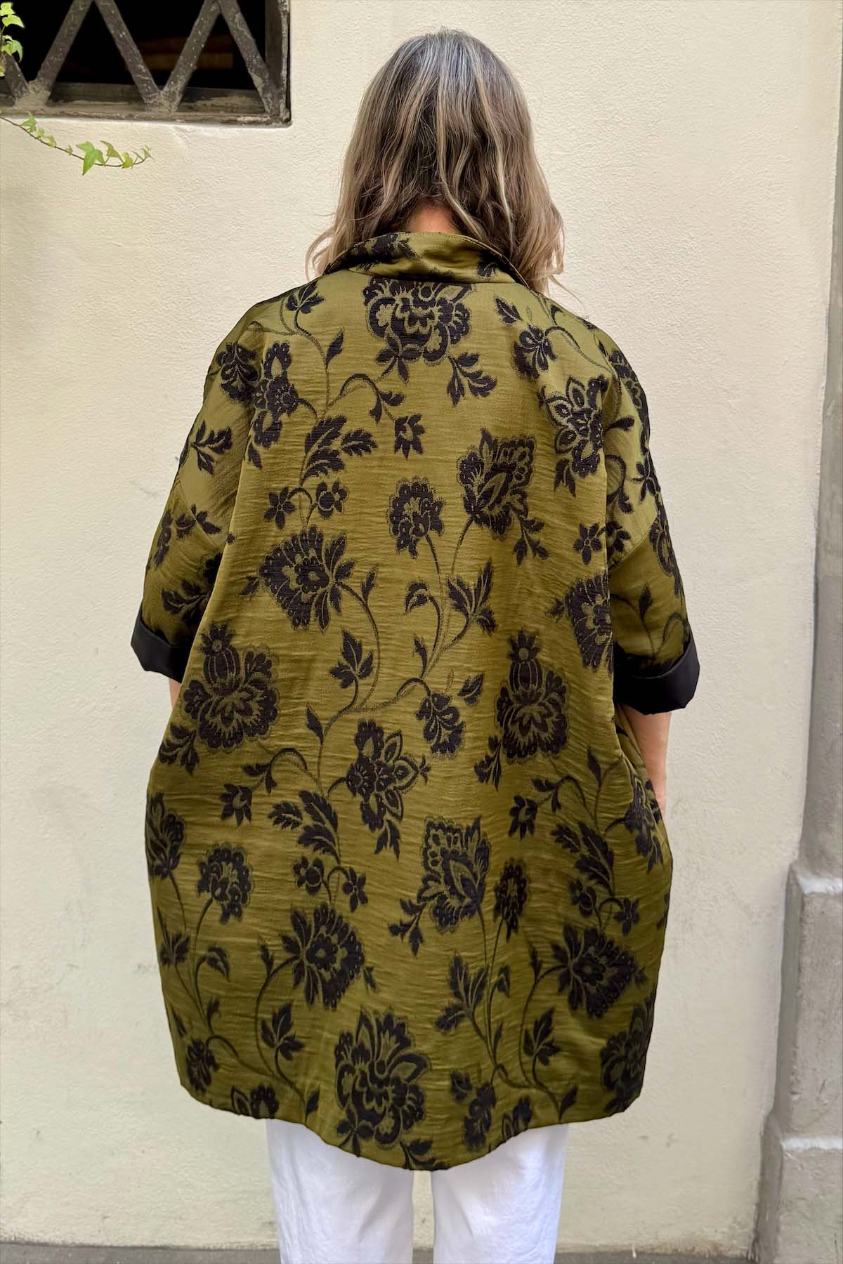 Giacca Kimono Damascato