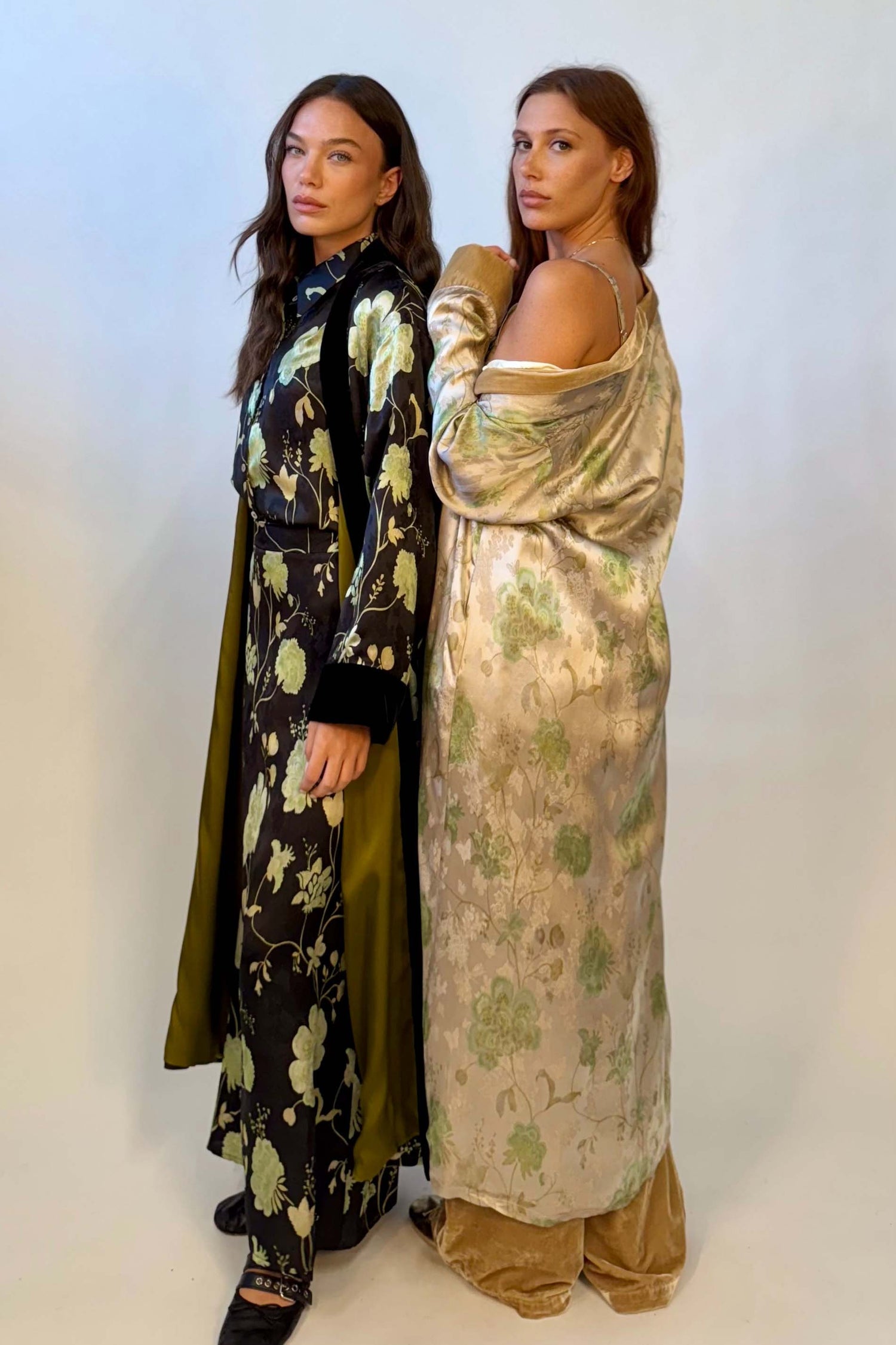 Kimono Lungo Jacquard