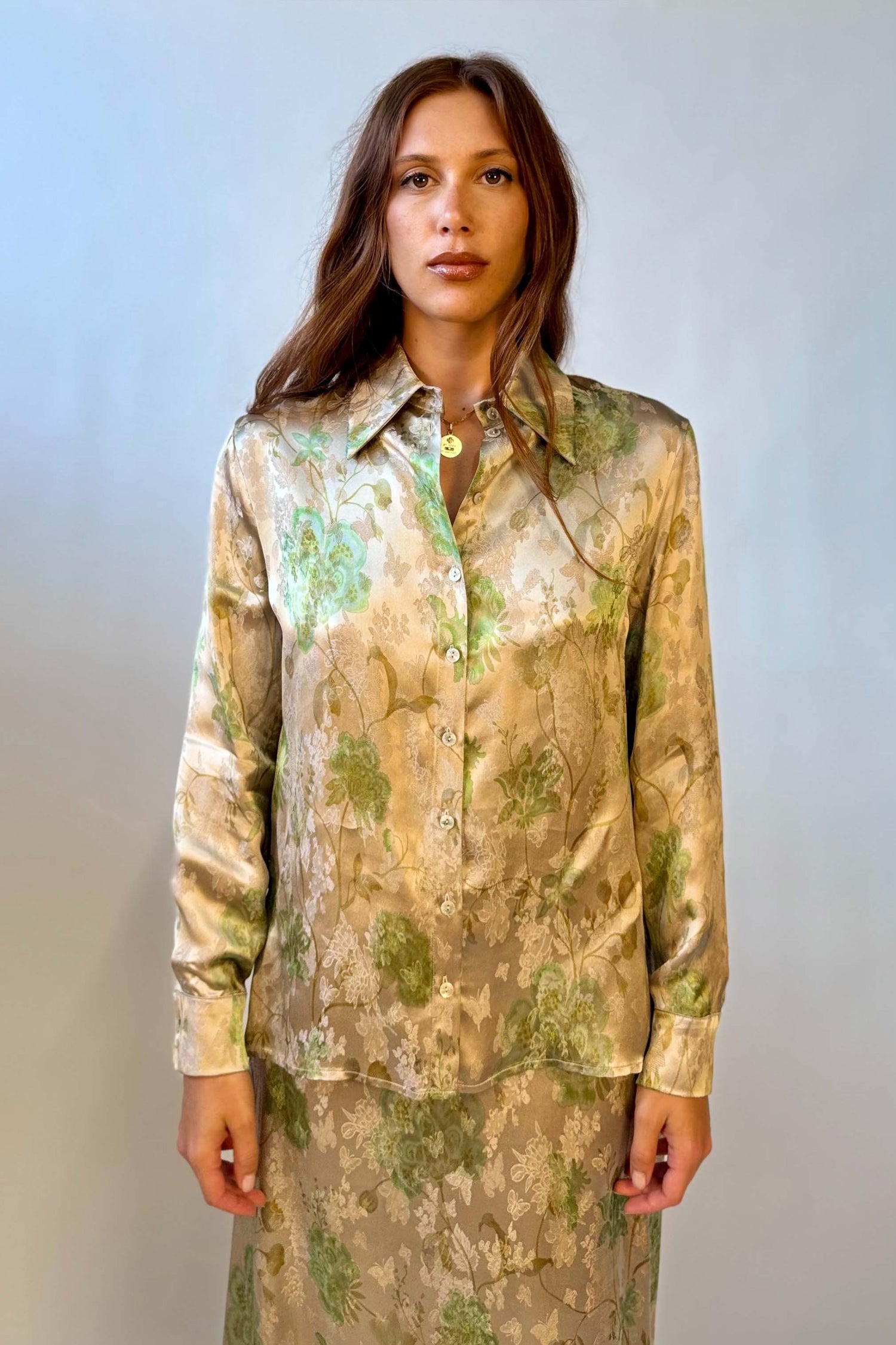 Camicia tessuto Jaquard