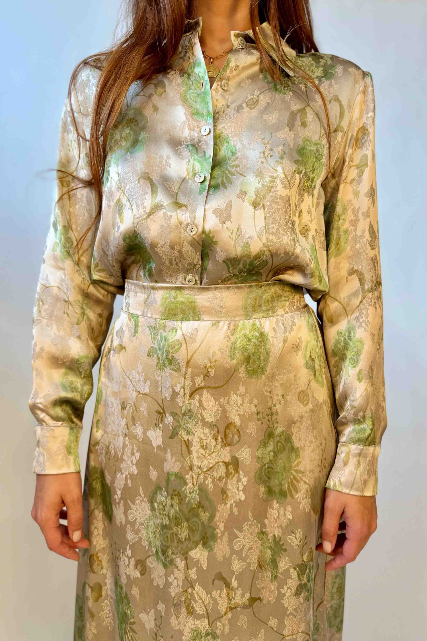 Camicia tessuto Jaquard