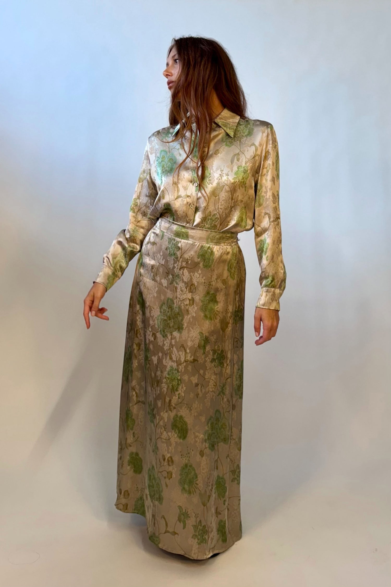 Gonna Longuette Jaquard