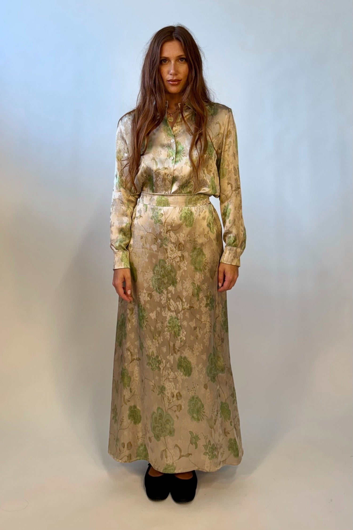 Gonna Longuette Jaquard