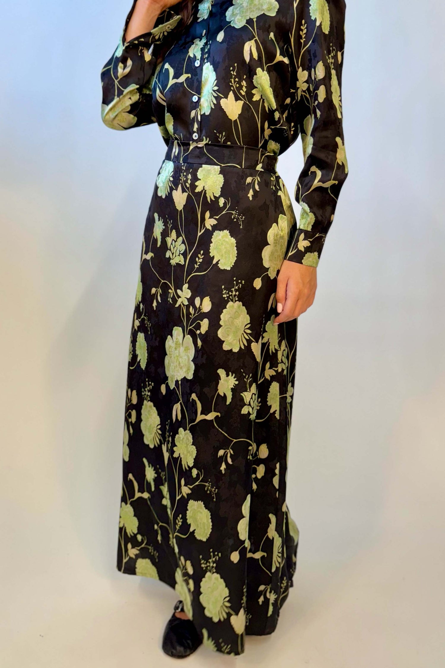 Gonna Longuette Jaquard