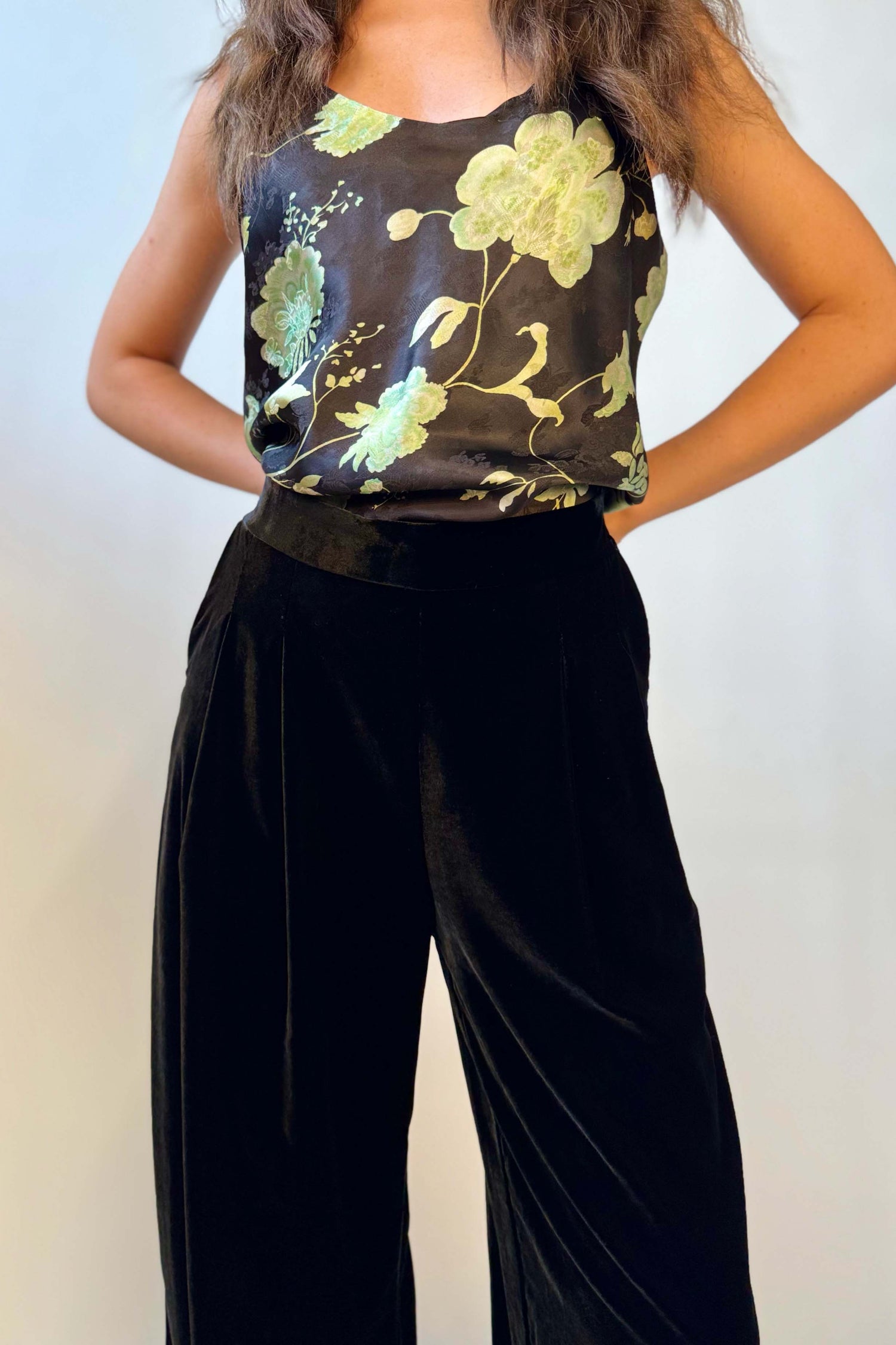 Pantalone Velluto Liscio