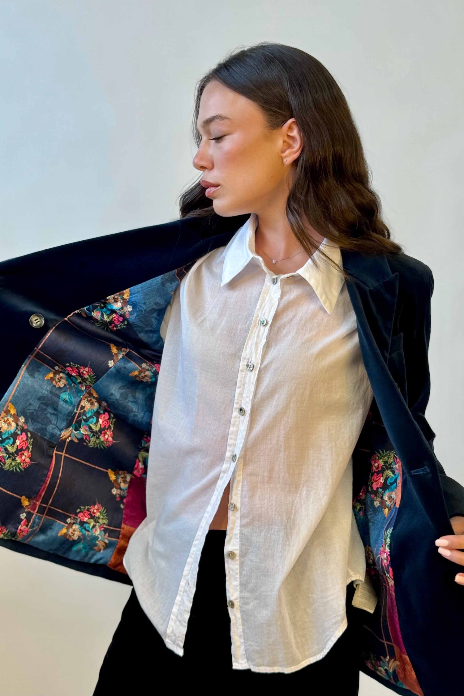 Blazer Fustagno Doppiopetto