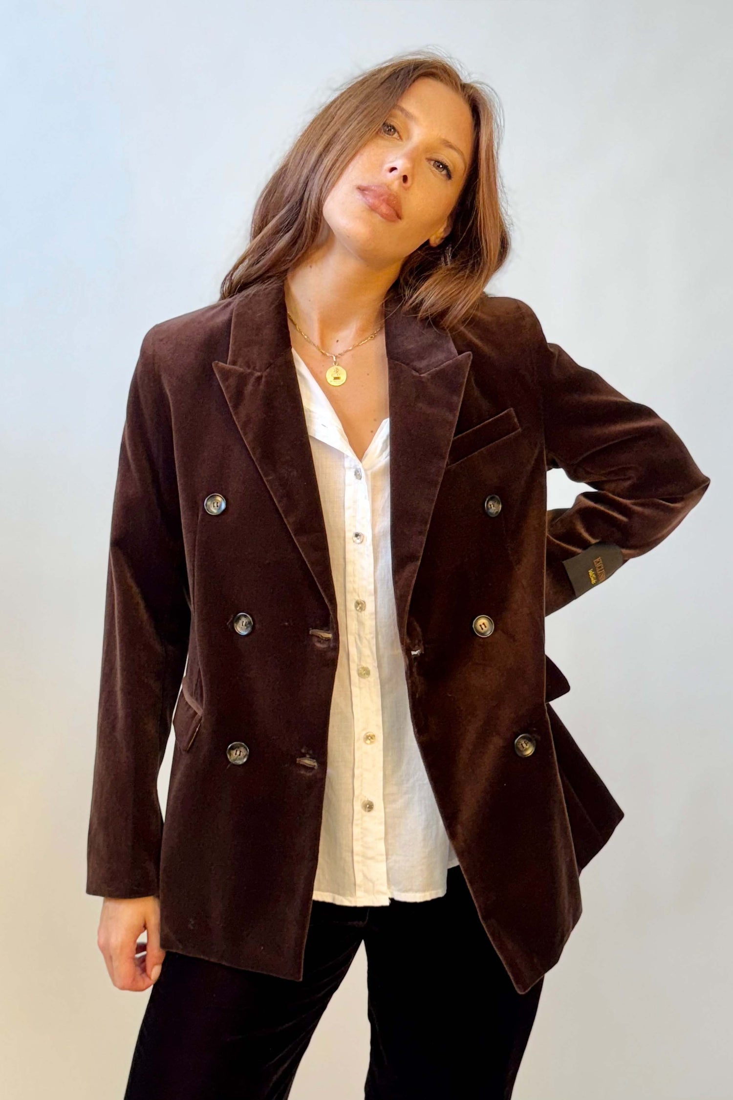 Blazer Fustagno Doppiopetto