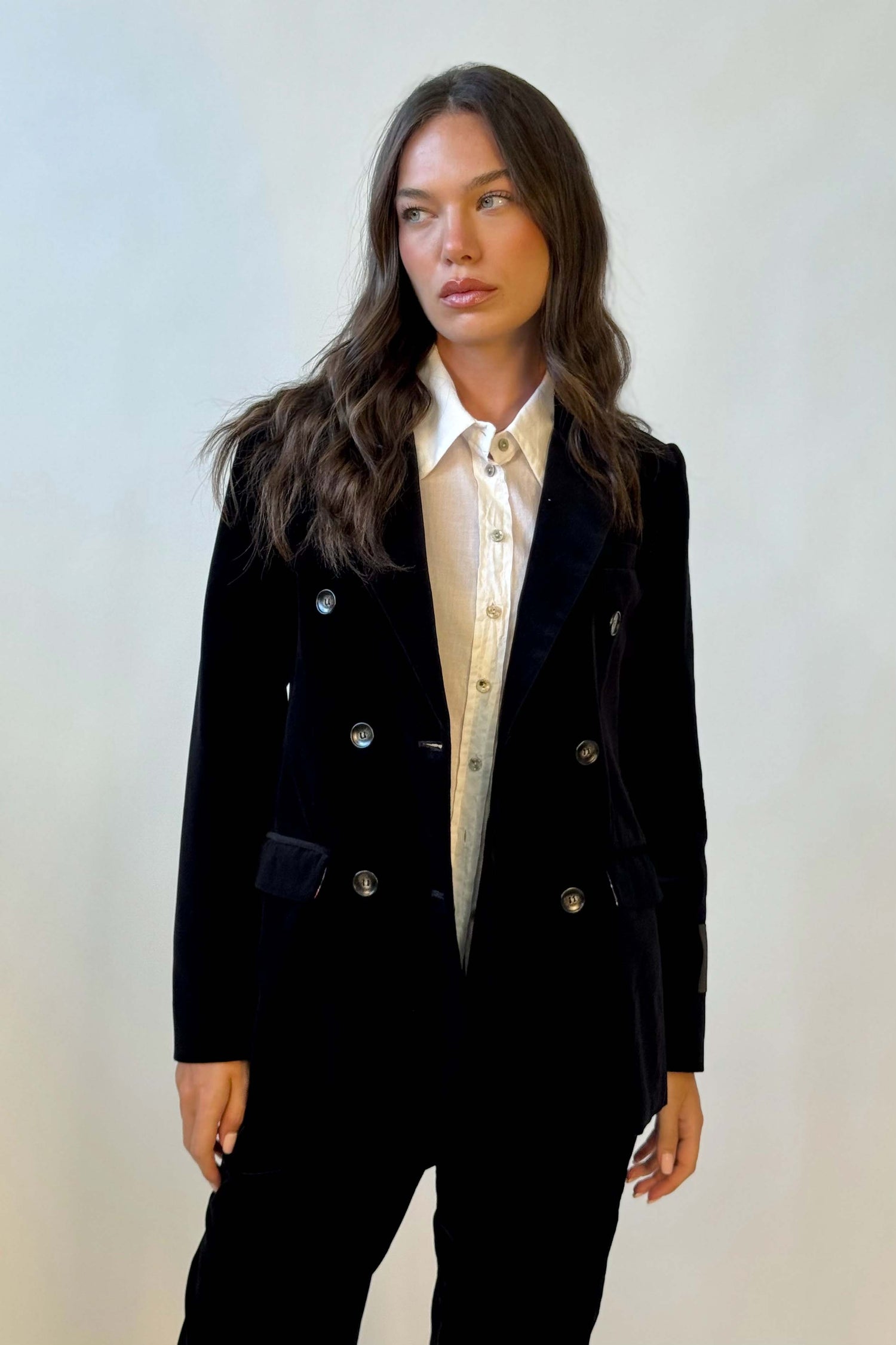 Blazer Fustagno Doppiopetto