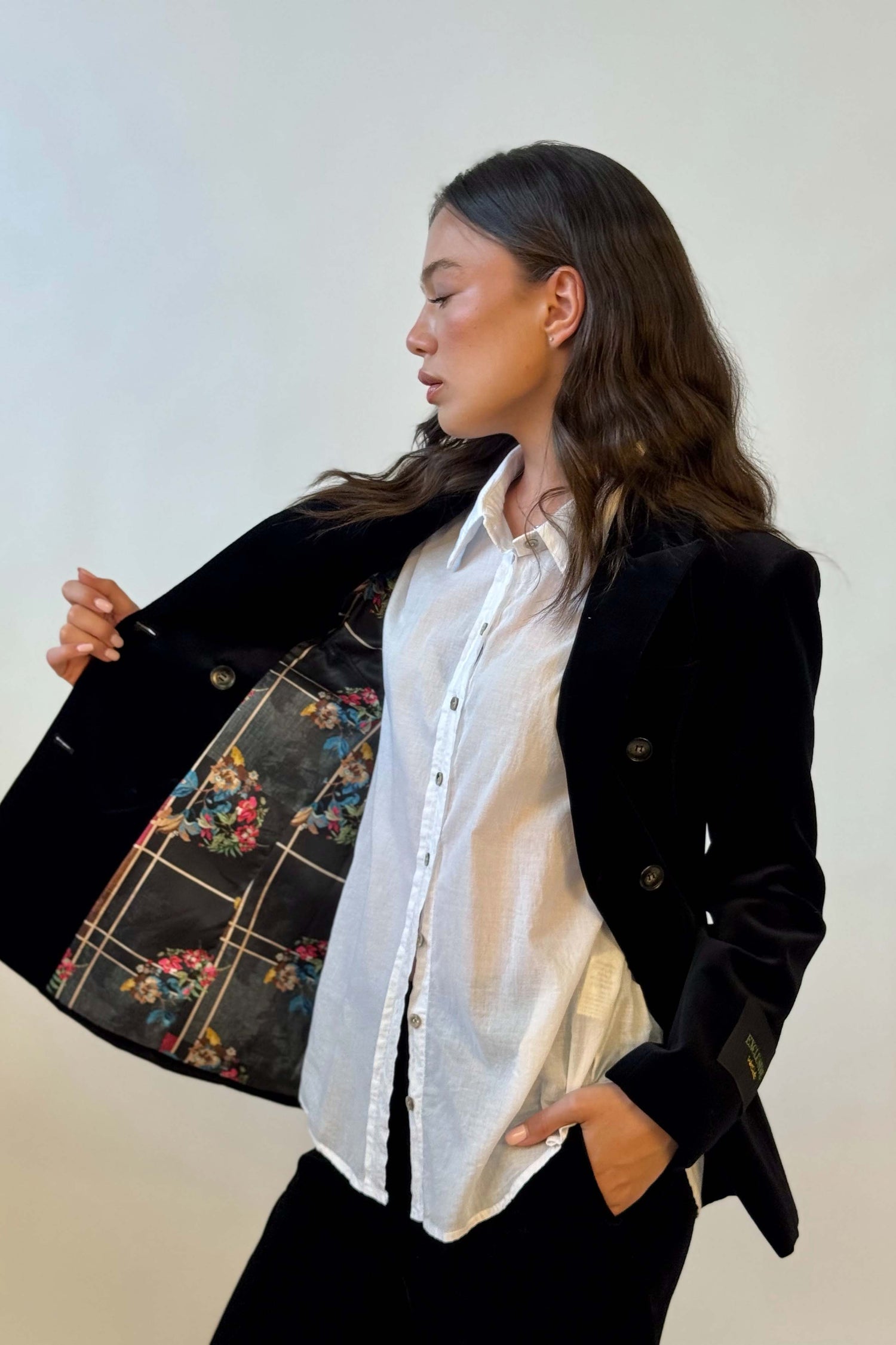 Blazer Fustagno Doppiopetto