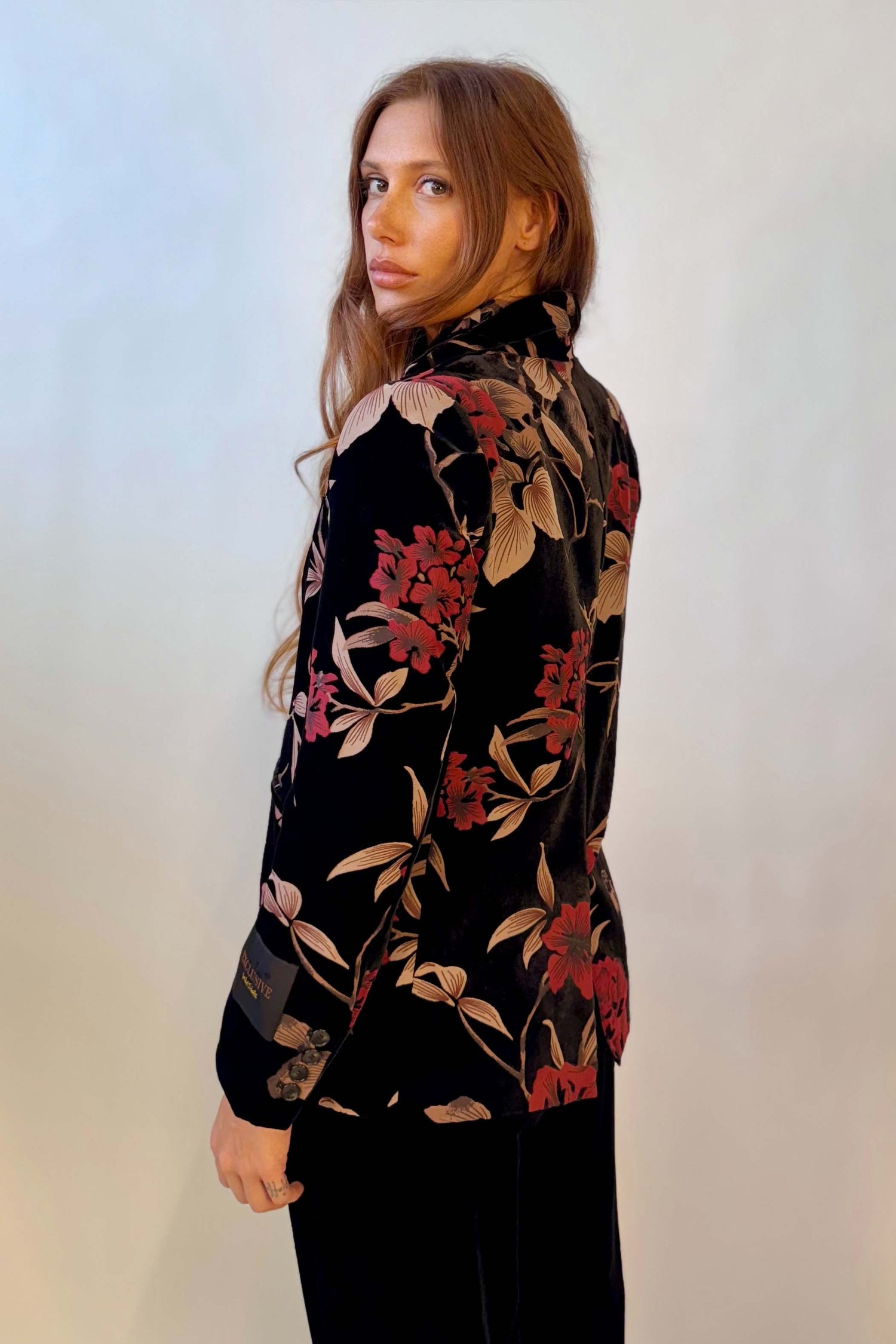 Blazer Velluto Devoré