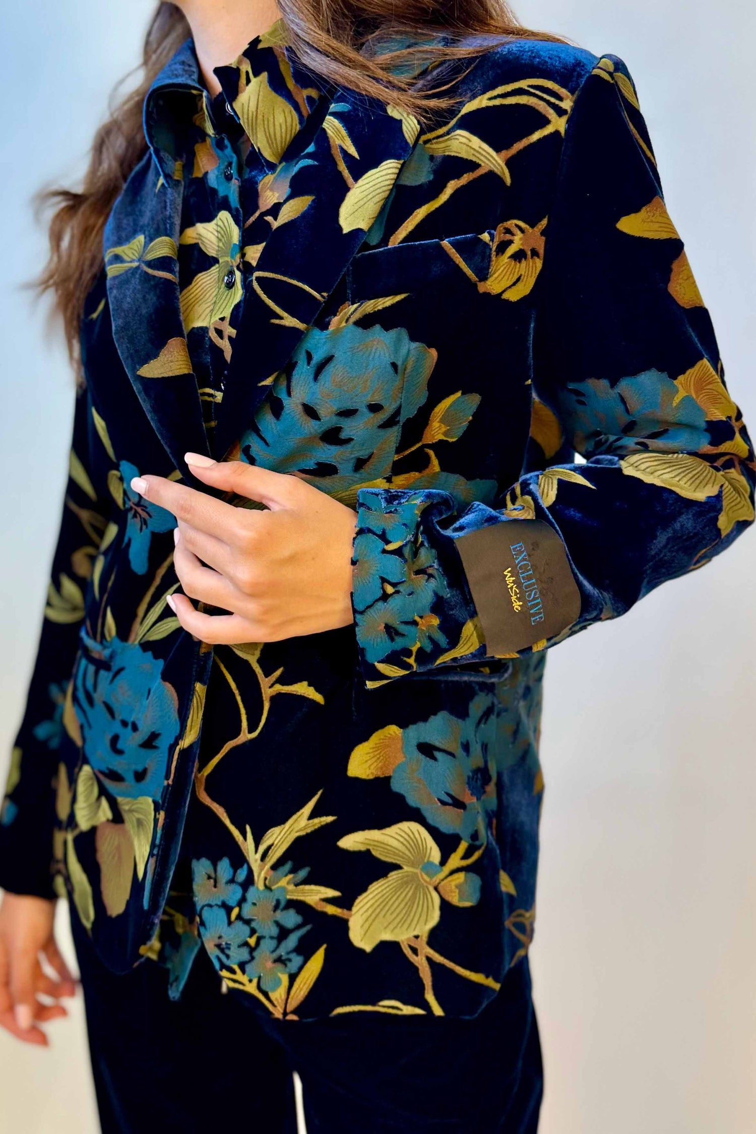 Blazer Velluto Devoré