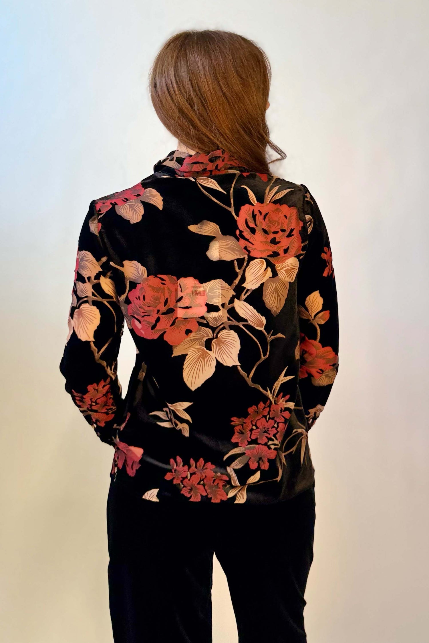 Camicia Velluto Devoré