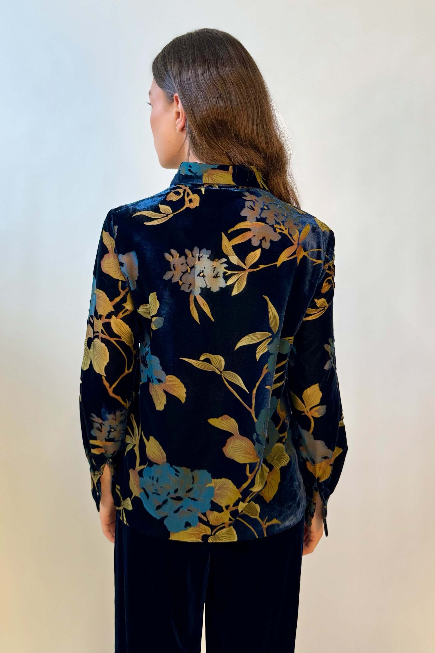 Camicia Velluto Devoré