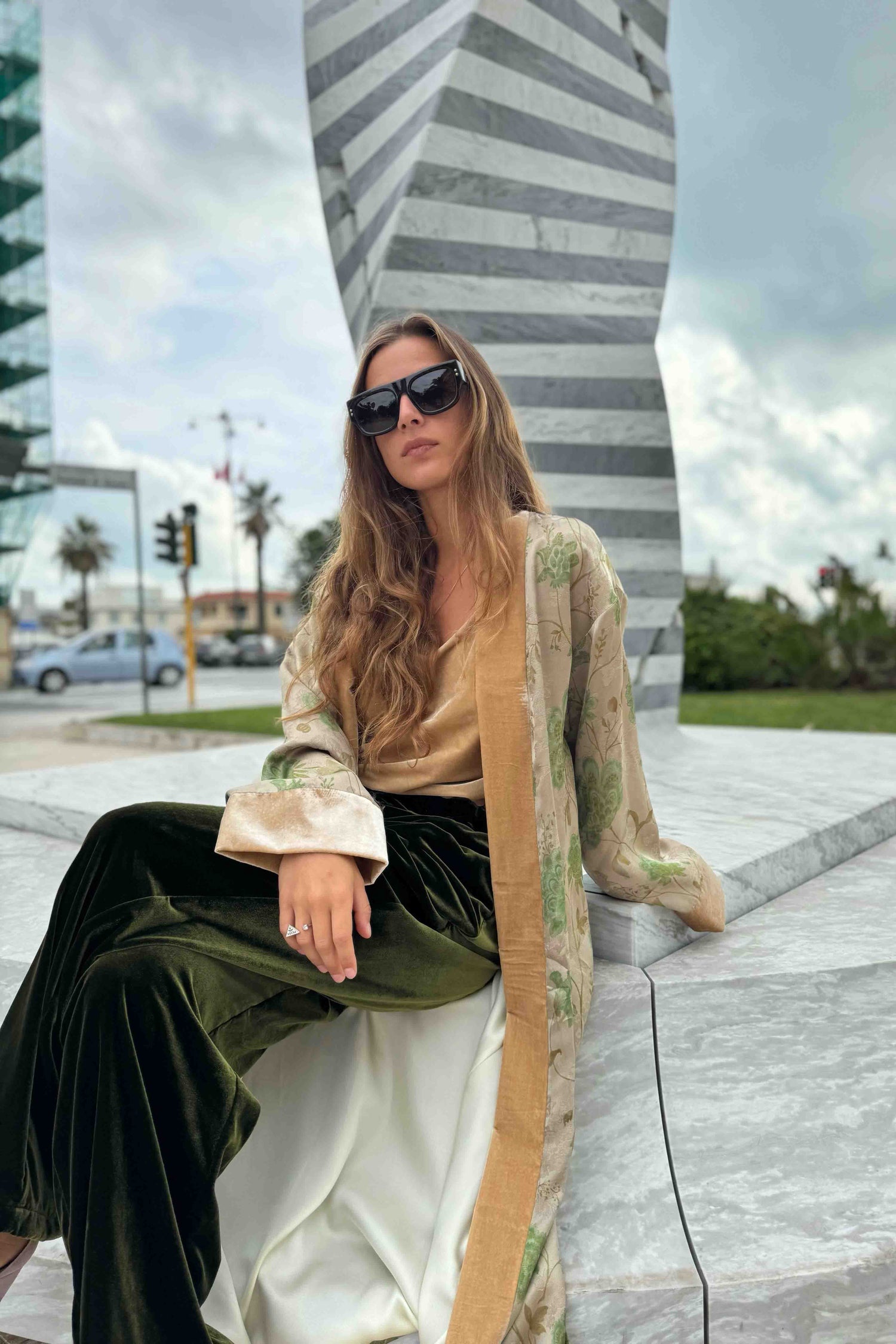 Pantalone Velluto diritto Coulisse