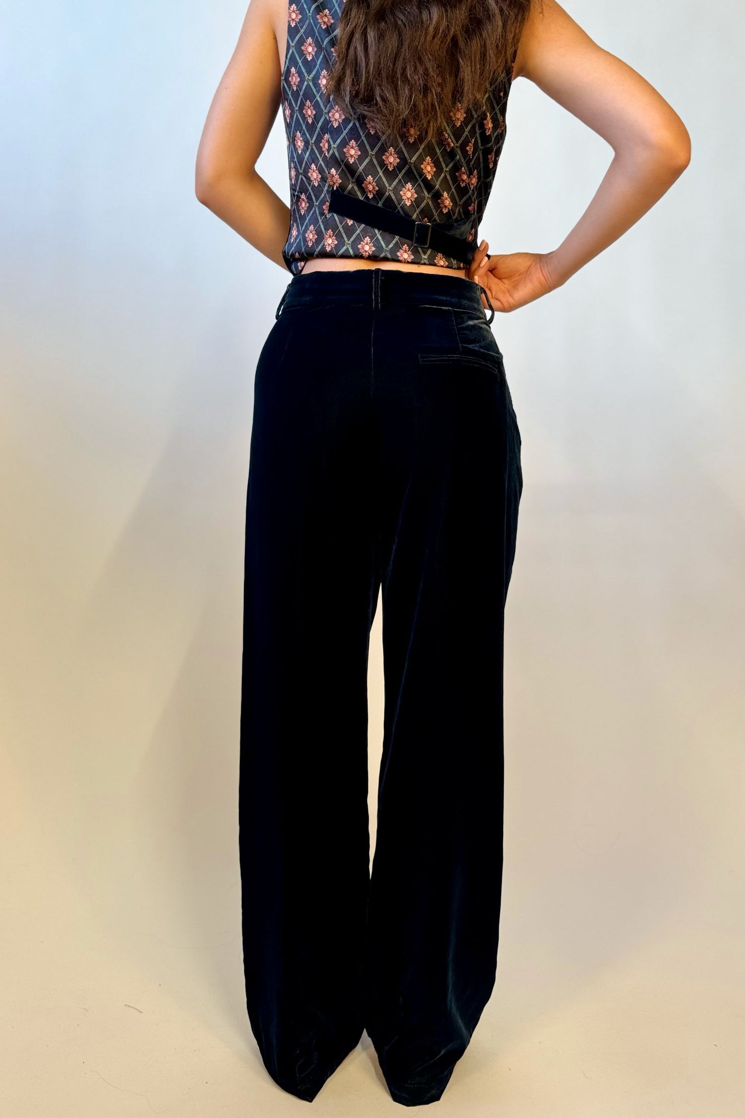 Pantalone Velluto a Completo