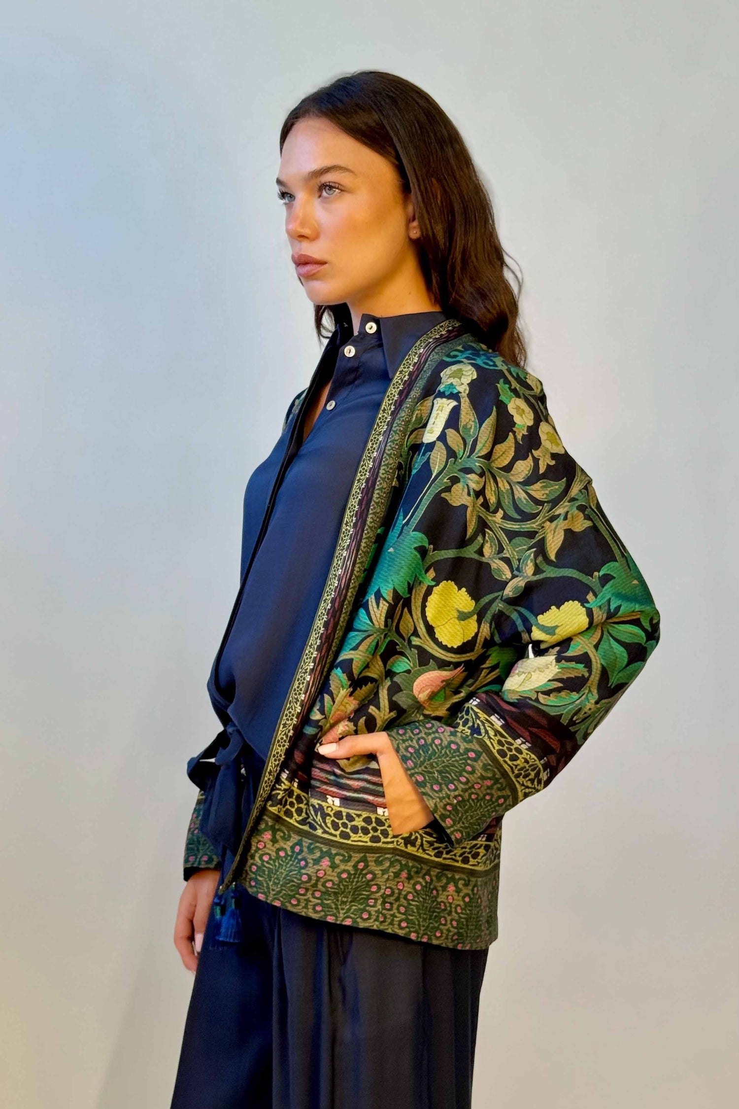 Giacca Kimono Fantasia