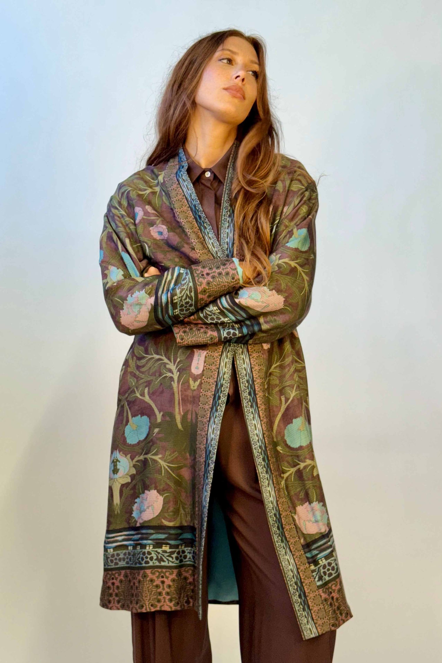 Kimono Medio Viscosa