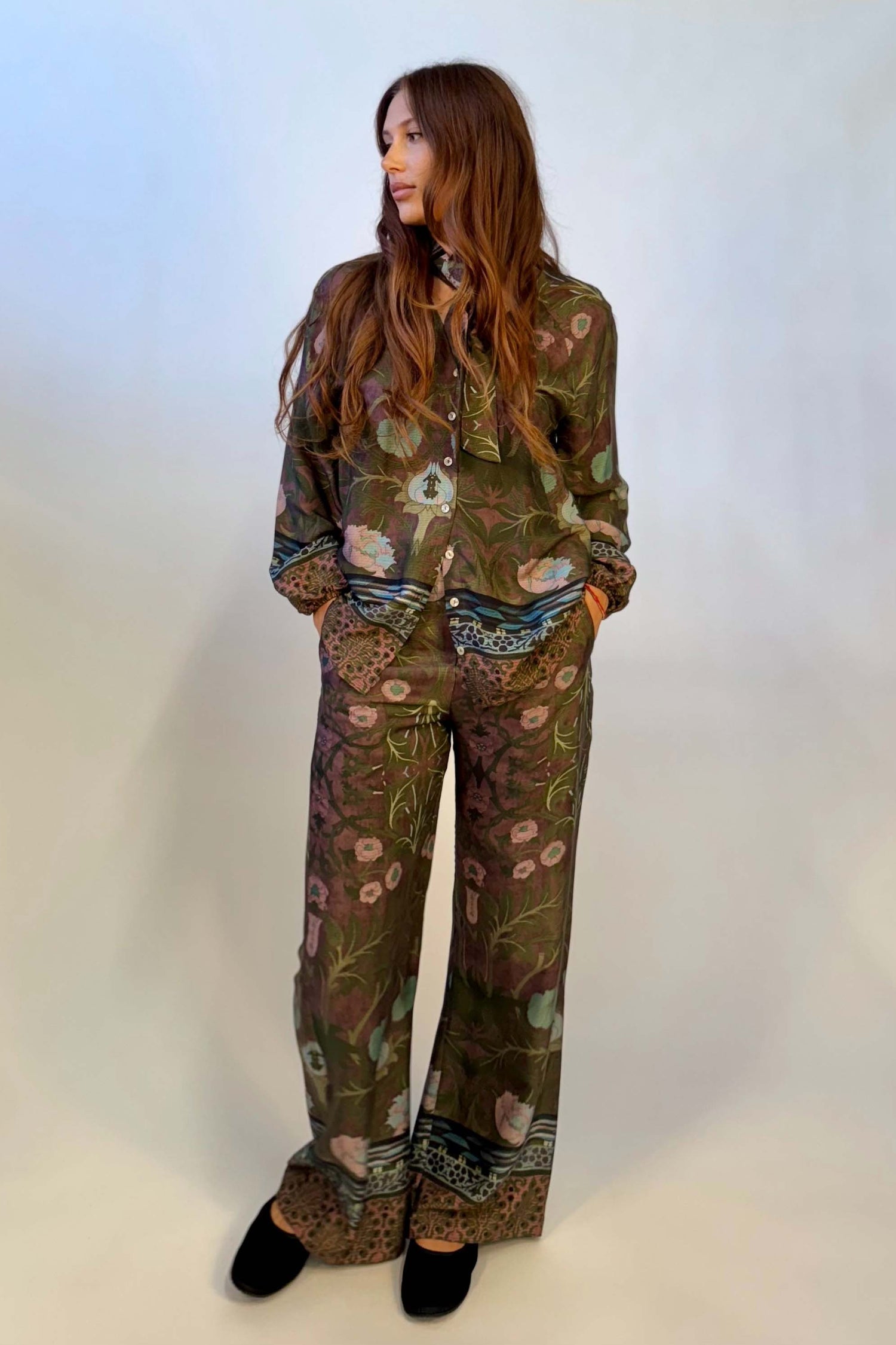 Pantalone Viscosa Fantasia