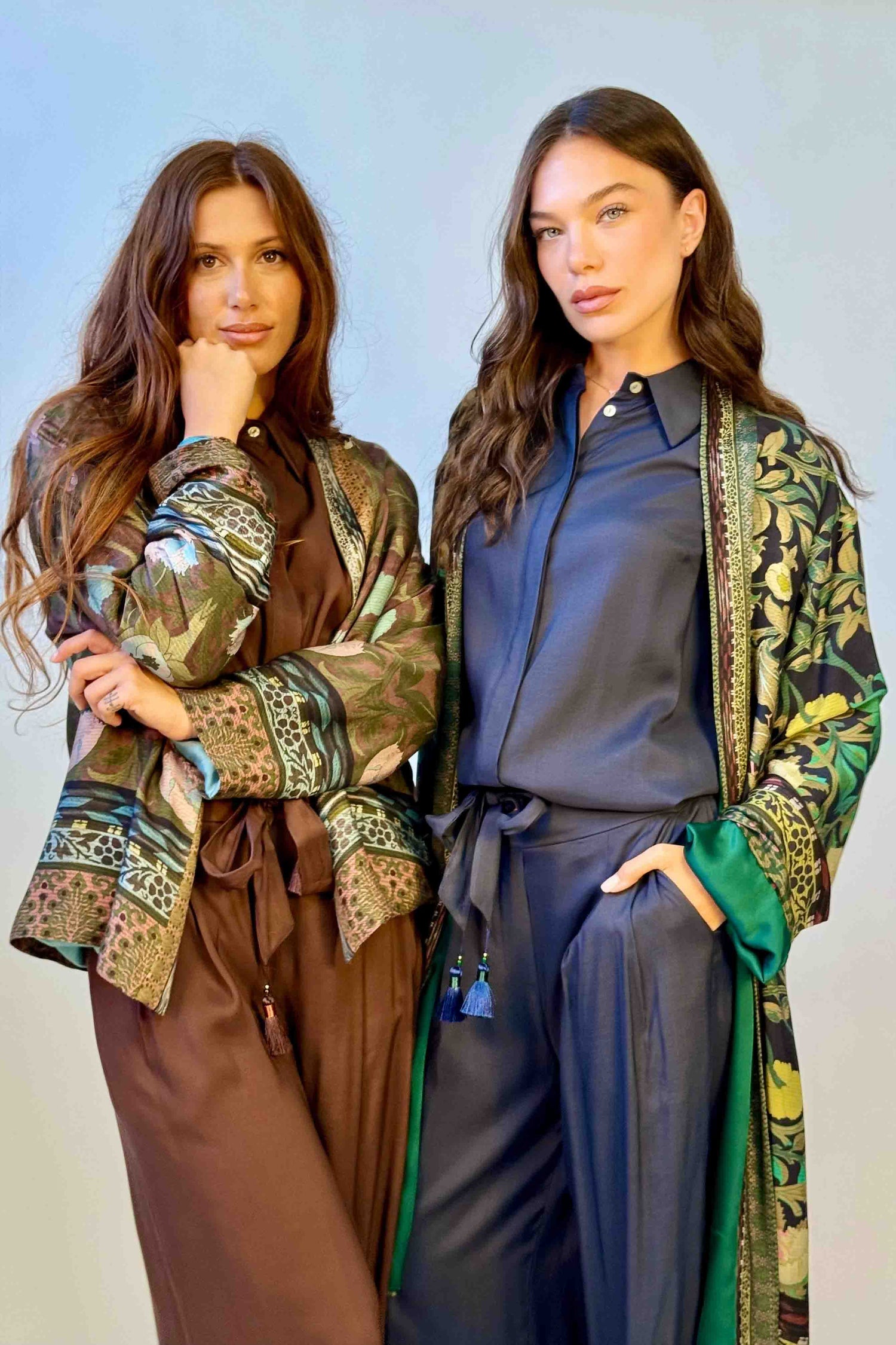 Camicia Viscosa Collo Uomo