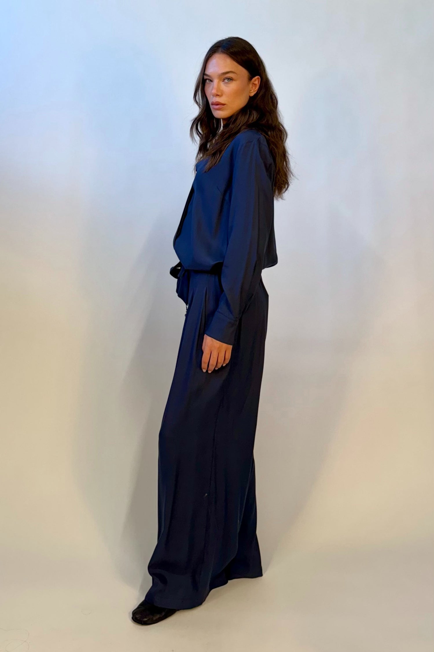 Pantalone Viscosa Tinta Unita